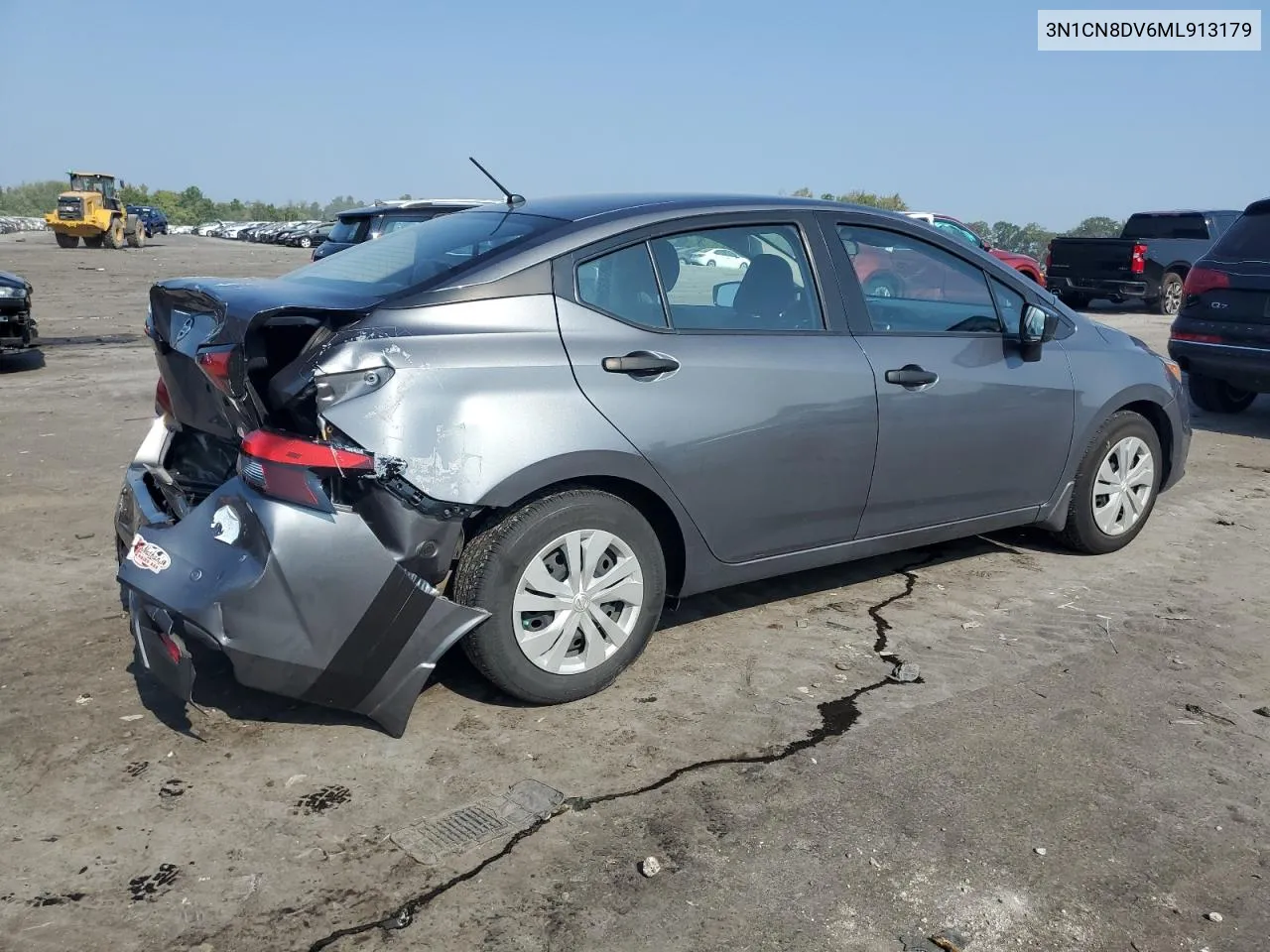 3N1CN8DV6ML913179 2021 Nissan Versa S