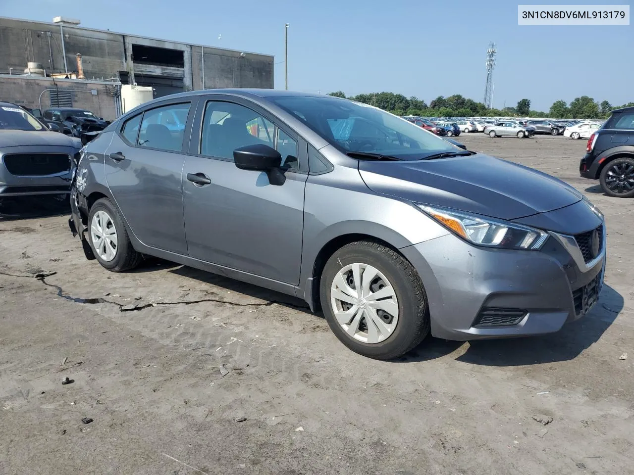 3N1CN8DV6ML913179 2021 Nissan Versa S