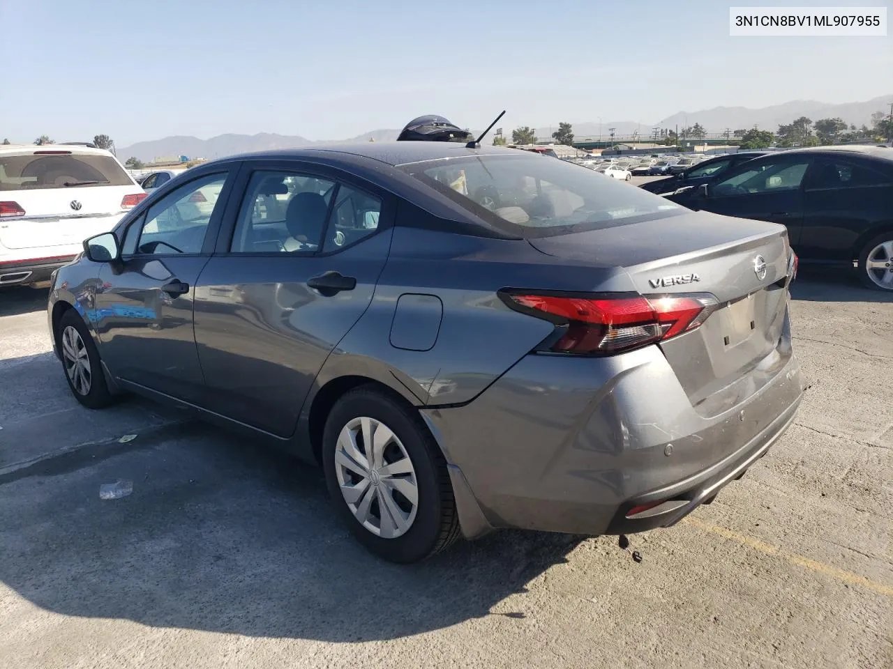 2021 Nissan Versa S VIN: 3N1CN8BV1ML907955 Lot: 69053434