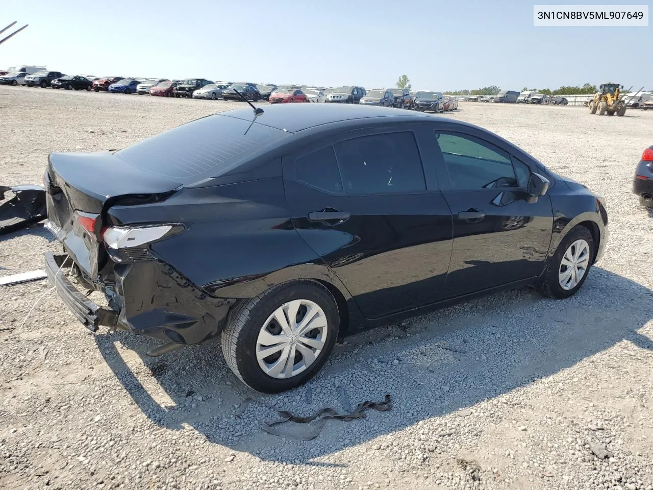 2021 Nissan Versa S VIN: 3N1CN8BV5ML907649 Lot: 69288734