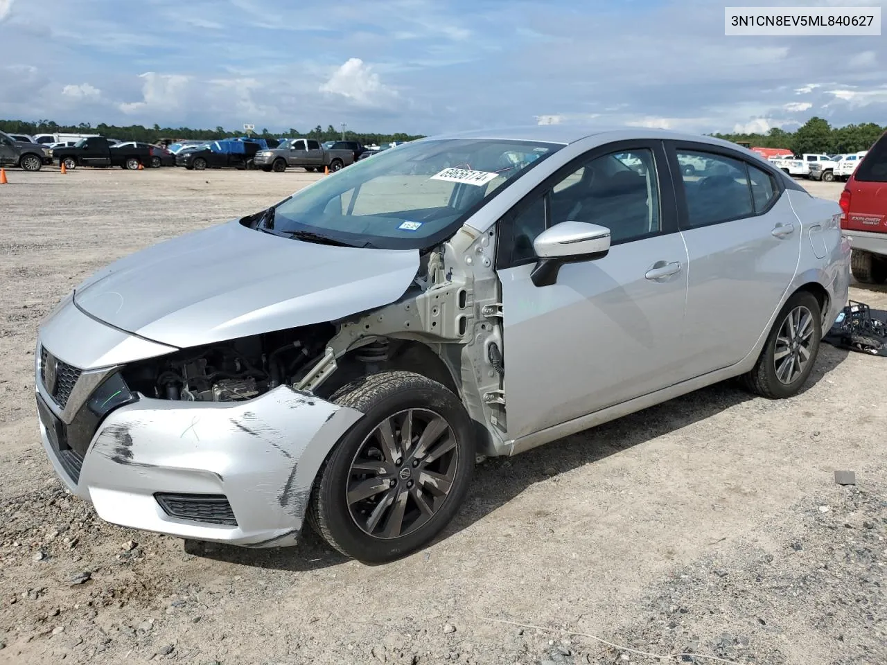 3N1CN8EV5ML840627 2021 Nissan Versa Sv