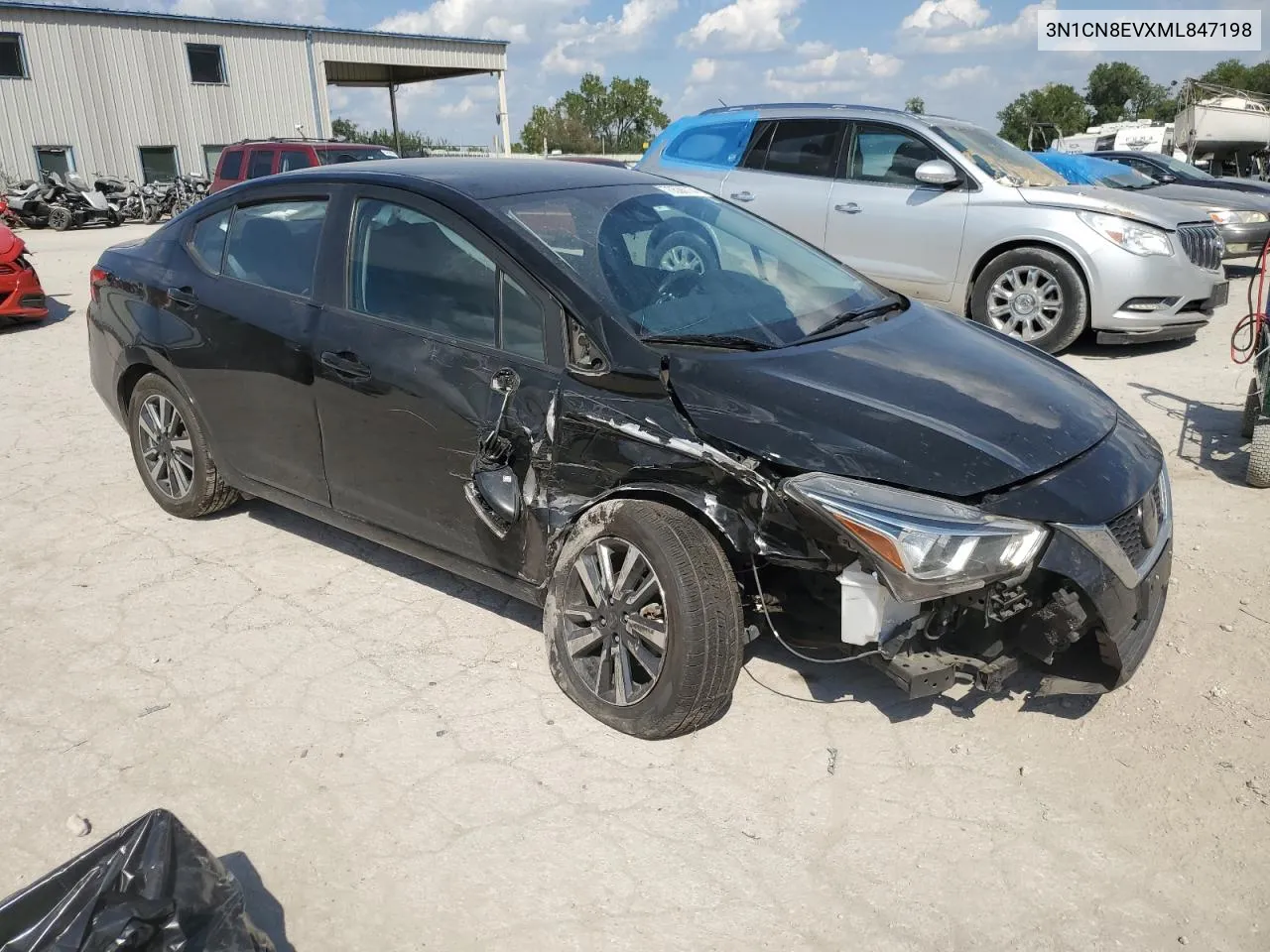 3N1CN8EVXML847198 2021 Nissan Versa Sv