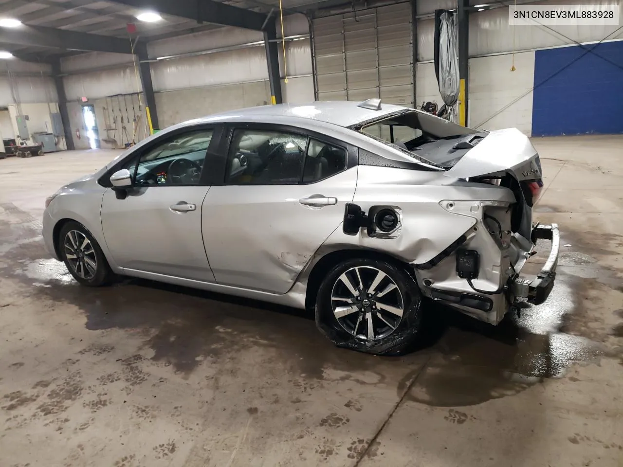 2021 Nissan Versa Sv VIN: 3N1CN8EV3ML883928 Lot: 71037194