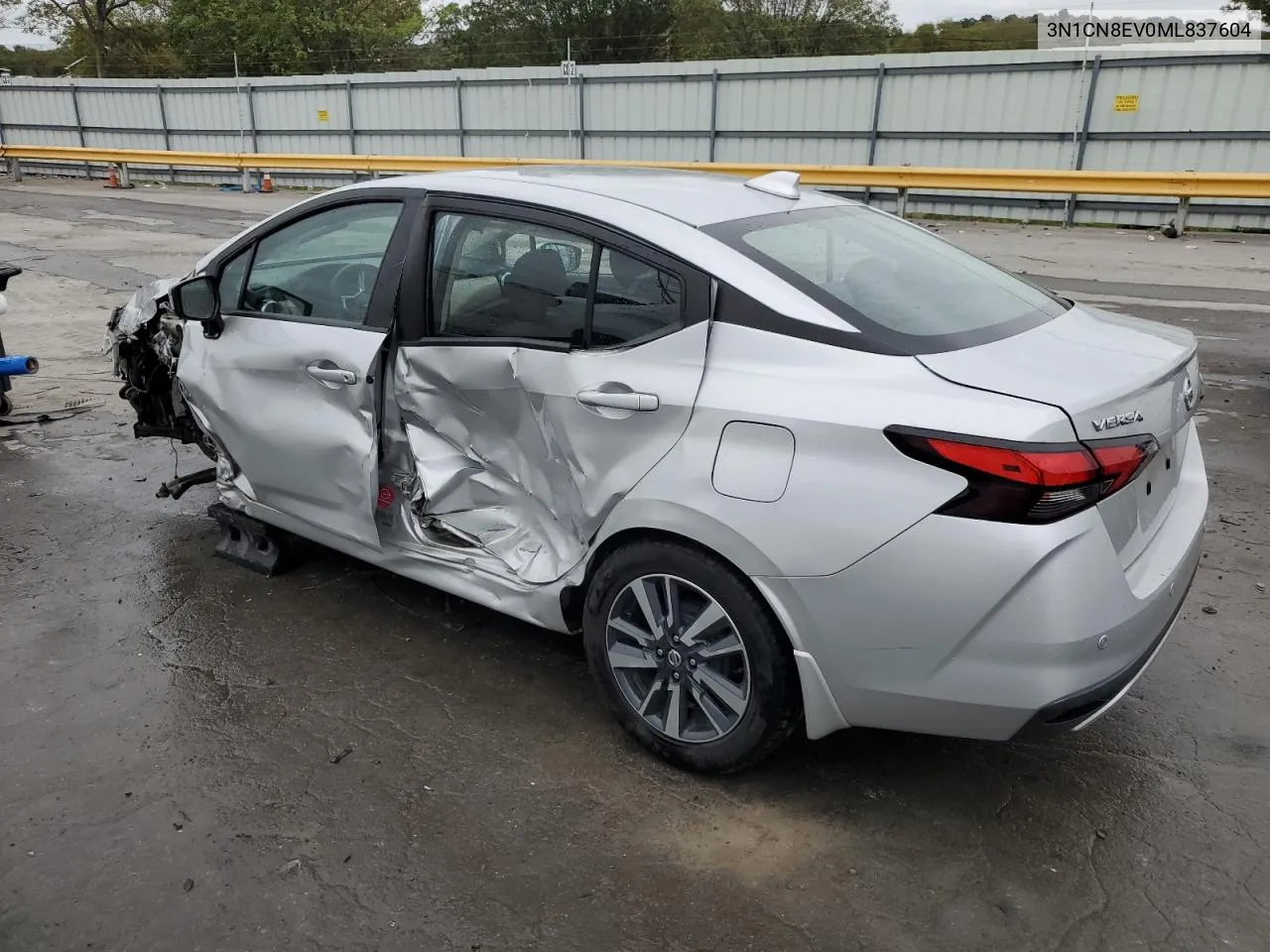 2021 Nissan Versa Sv VIN: 3N1CN8EV0ML837604 Lot: 71273724