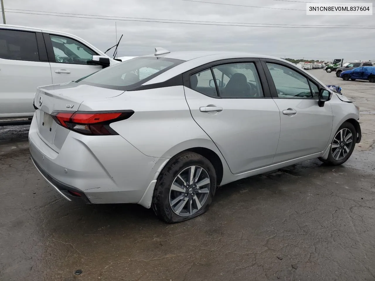 2021 Nissan Versa Sv VIN: 3N1CN8EV0ML837604 Lot: 71273724