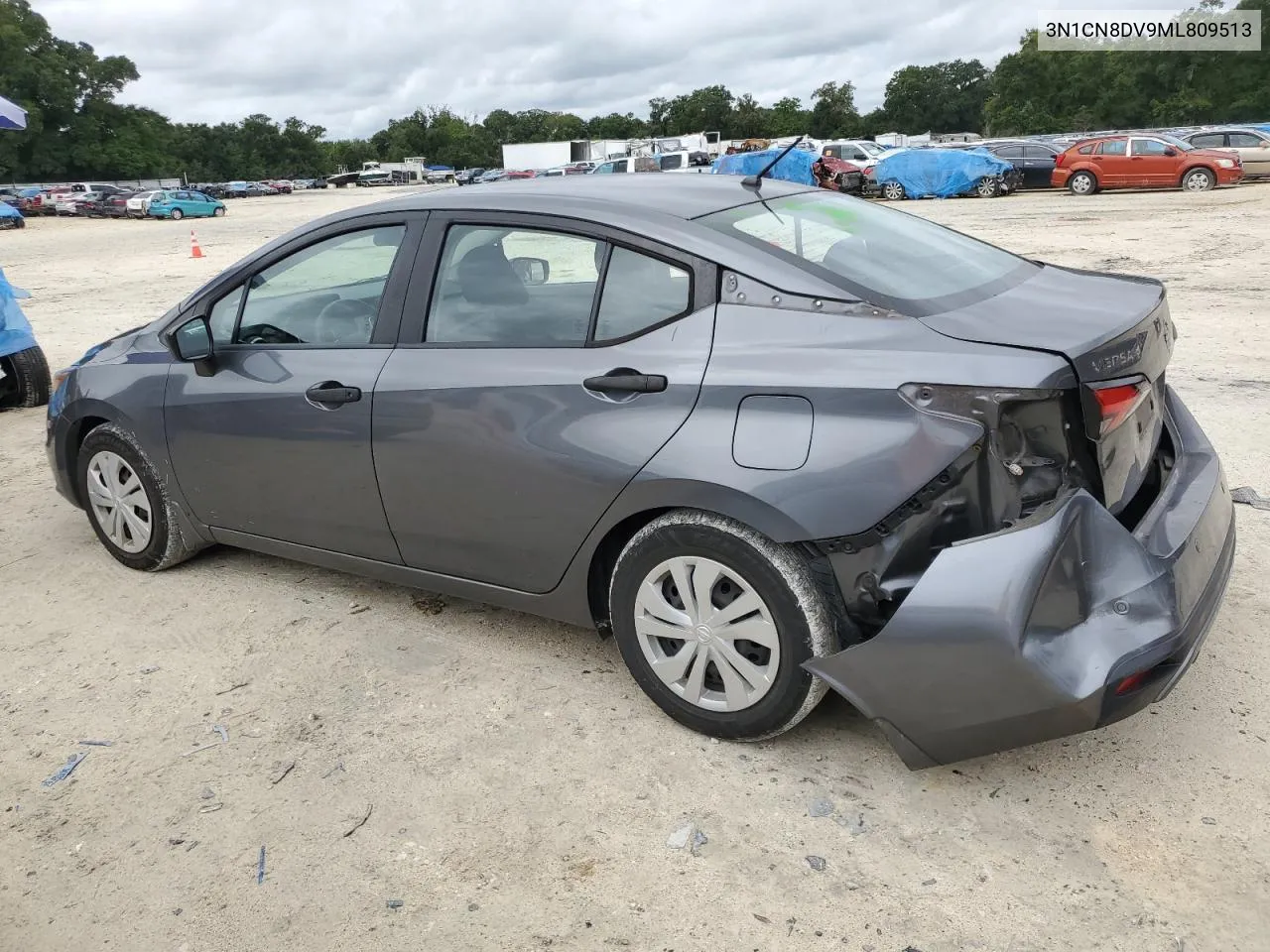 2021 Nissan Versa S VIN: 3N1CN8DV9ML809513 Lot: 71348404