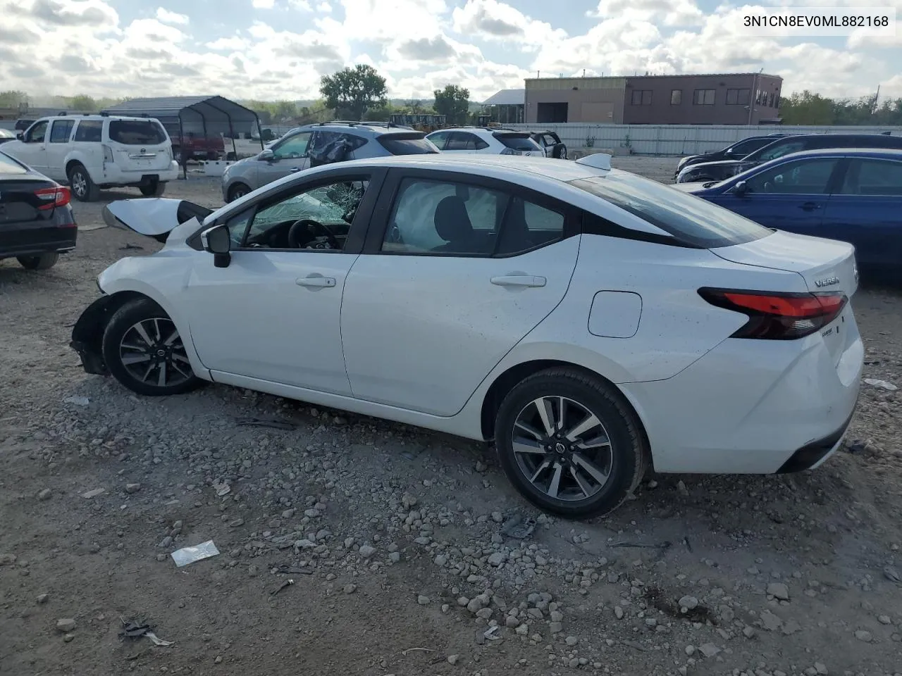 2021 Nissan Versa Sv VIN: 3N1CN8EV0ML882168 Lot: 71356004