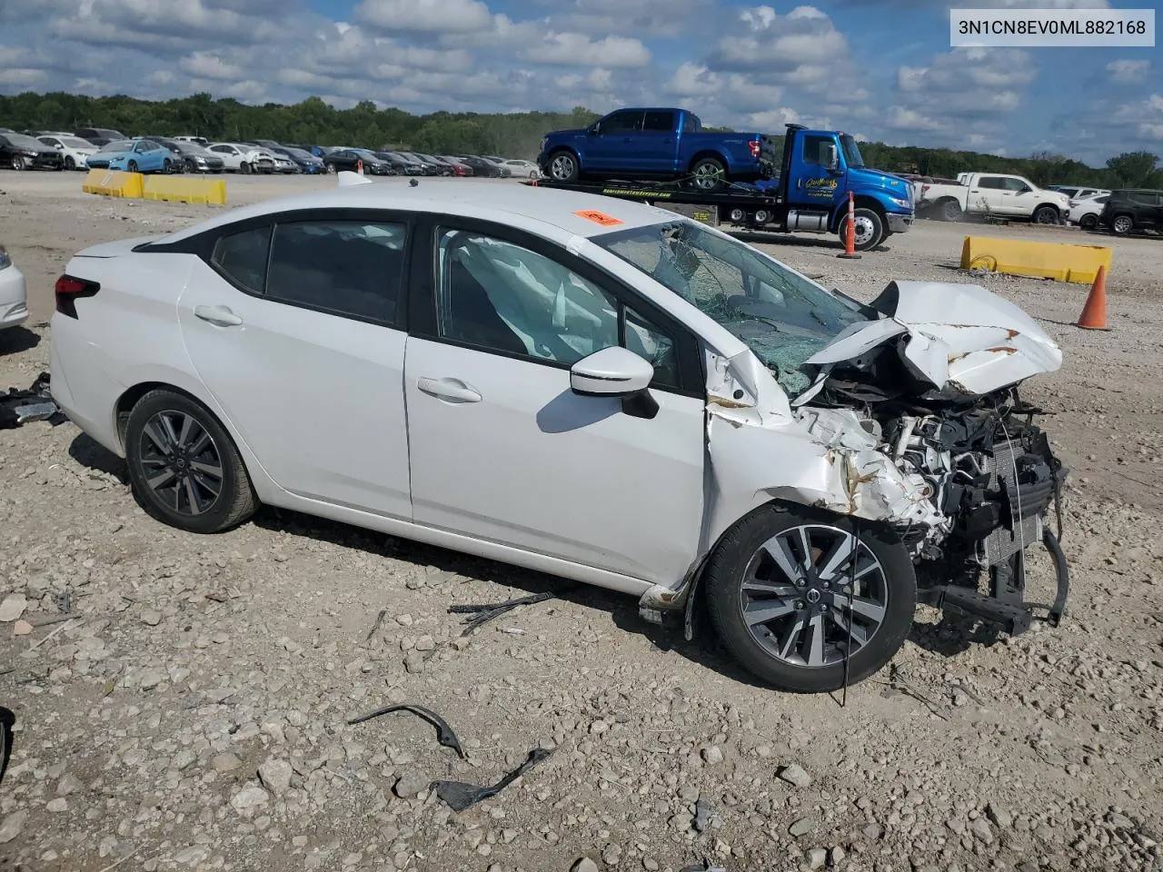 3N1CN8EV0ML882168 2021 Nissan Versa Sv