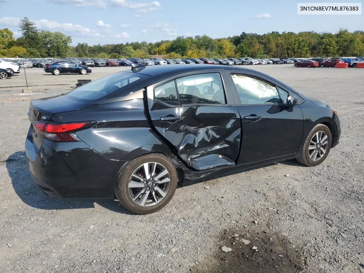 3N1CN8EV7ML876383 2021 Nissan Versa Sv