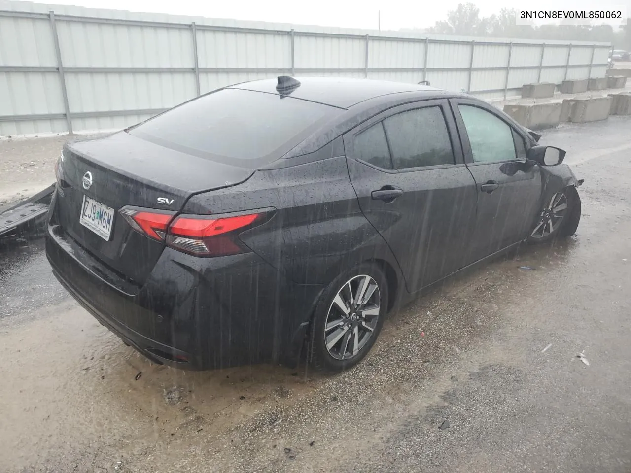 2021 Nissan Versa Sv VIN: 3N1CN8EV0ML850062 Lot: 71980494