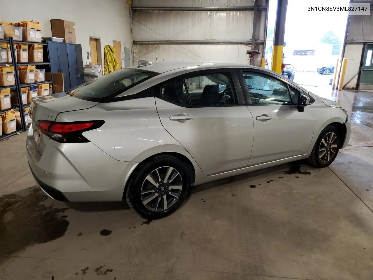 2021 Nissan Versa Sv VIN: 3N1CN8EV3ML827147 Lot: 72179874