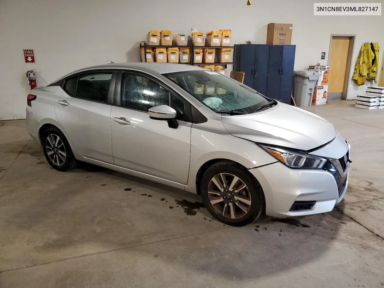 2021 Nissan Versa Sv VIN: 3N1CN8EV3ML827147 Lot: 72179874