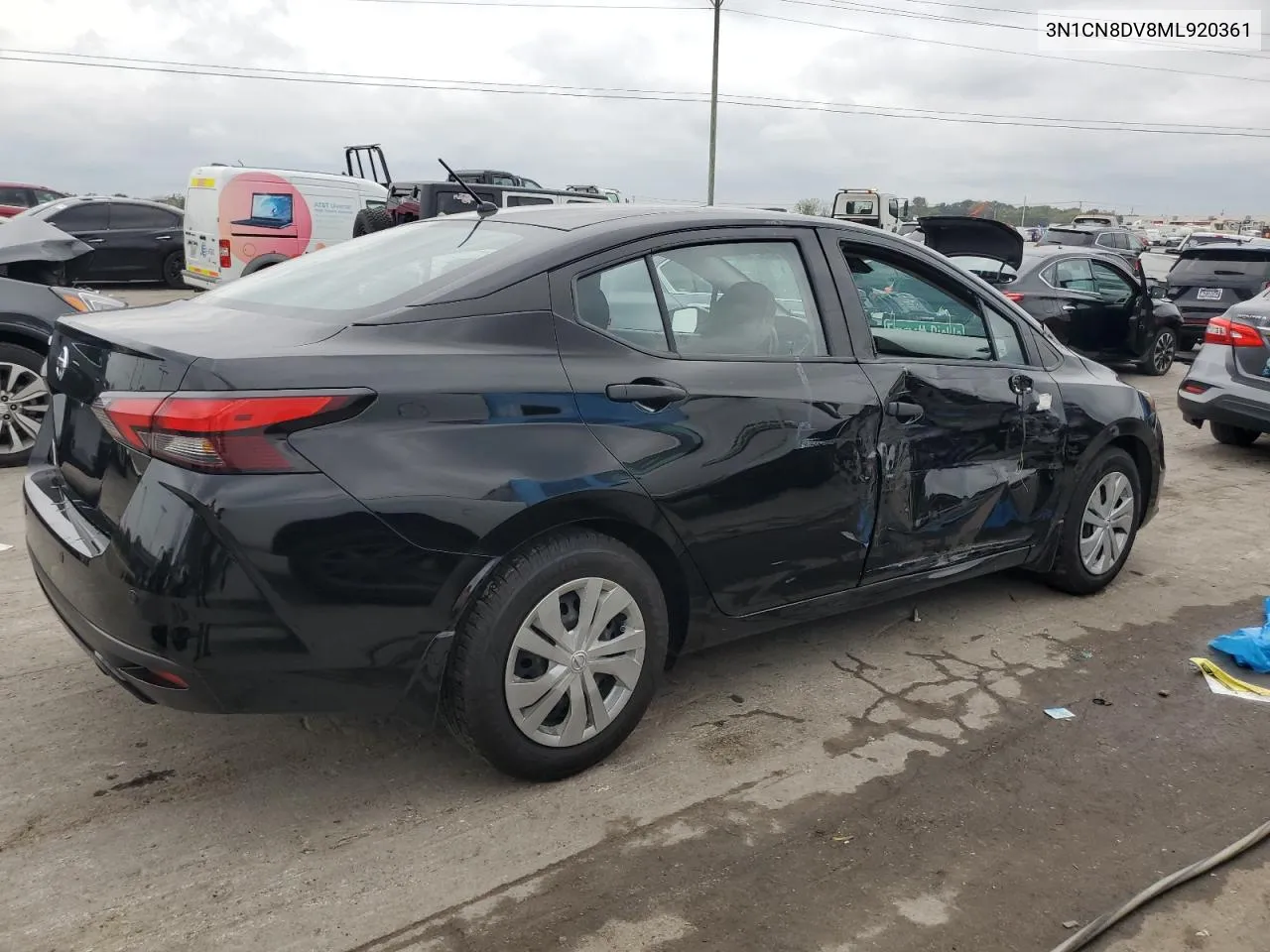 3N1CN8DV8ML920361 2021 Nissan Versa S