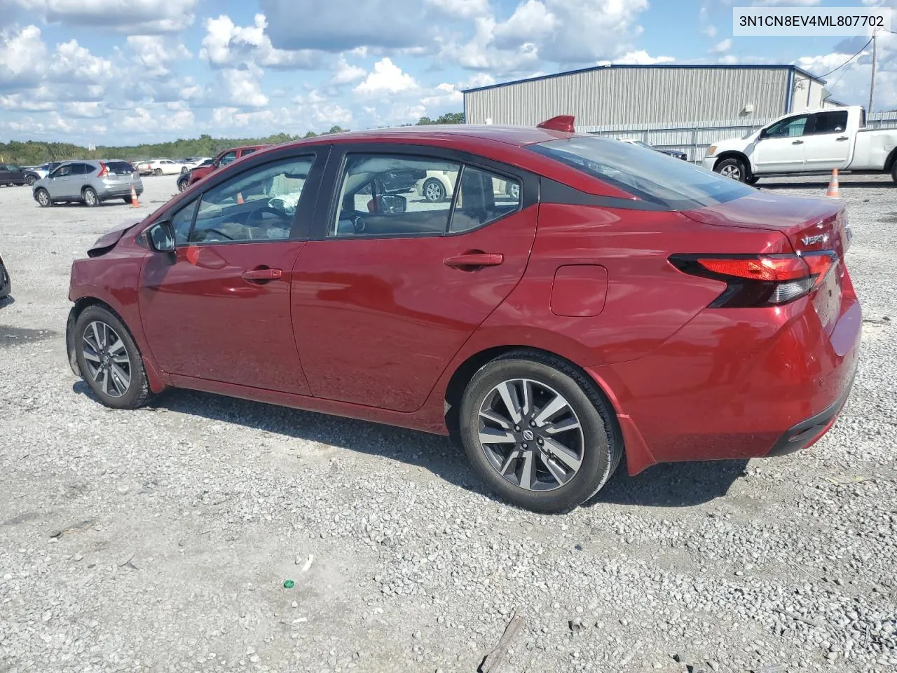 2021 Nissan Versa Sv VIN: 3N1CN8EV4ML807702 Lot: 72330504