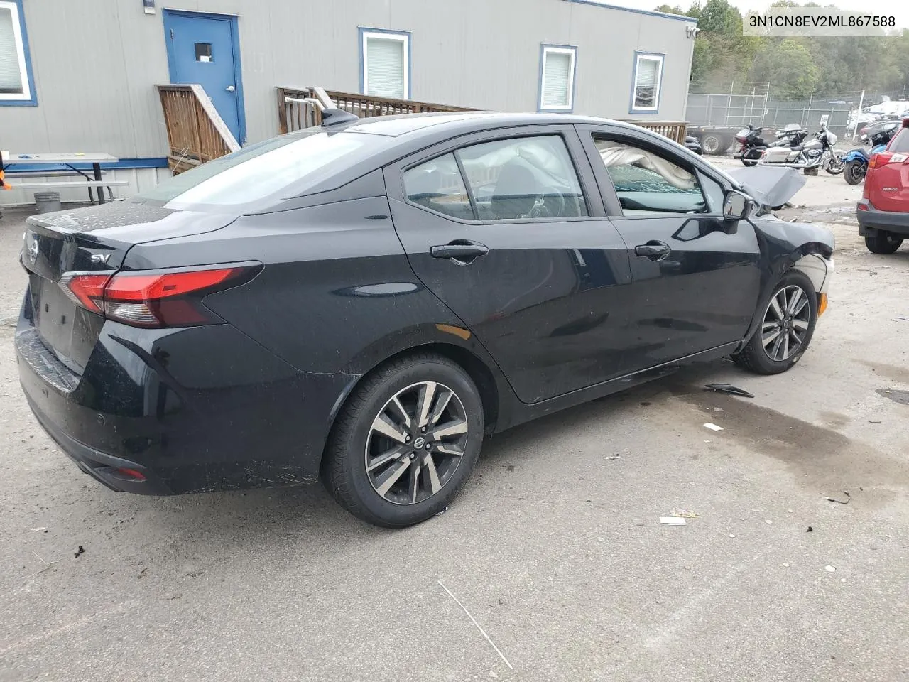 2021 Nissan Versa Sv VIN: 3N1CN8EV2ML867588 Lot: 72657894