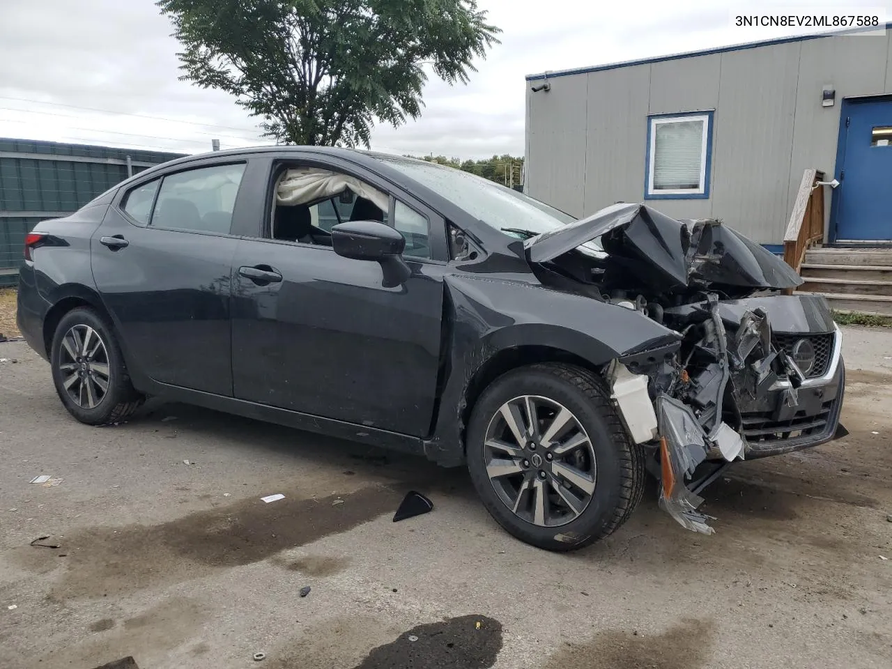 2021 Nissan Versa Sv VIN: 3N1CN8EV2ML867588 Lot: 72657894