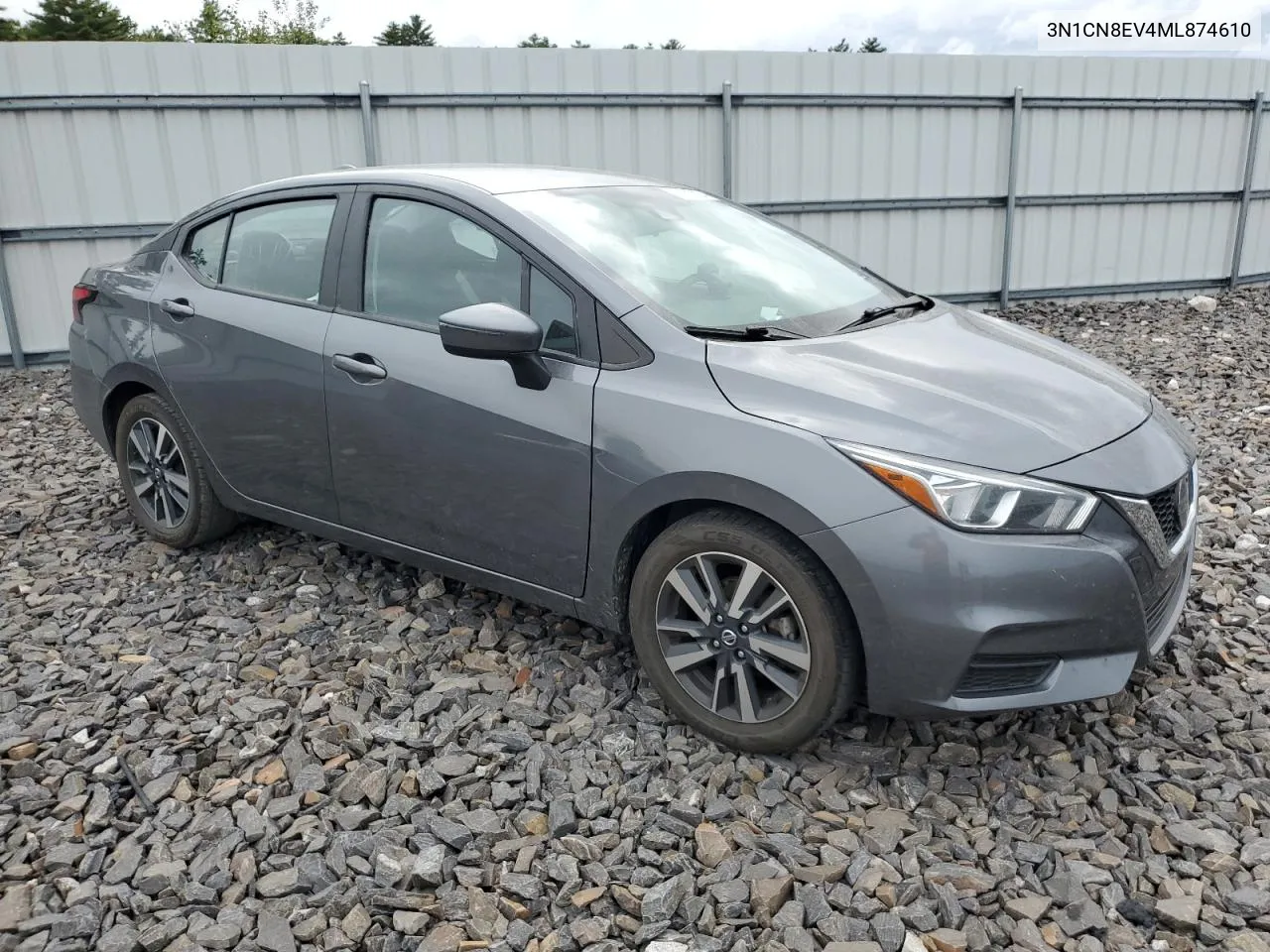 3N1CN8EV4ML874610 2021 Nissan Versa Sv