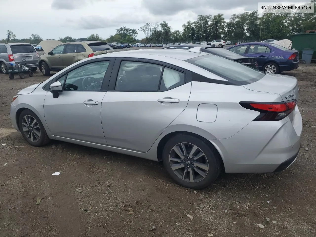 2021 Nissan Versa Sv VIN: 3N1CN8EV4ML885459 Lot: 72838784