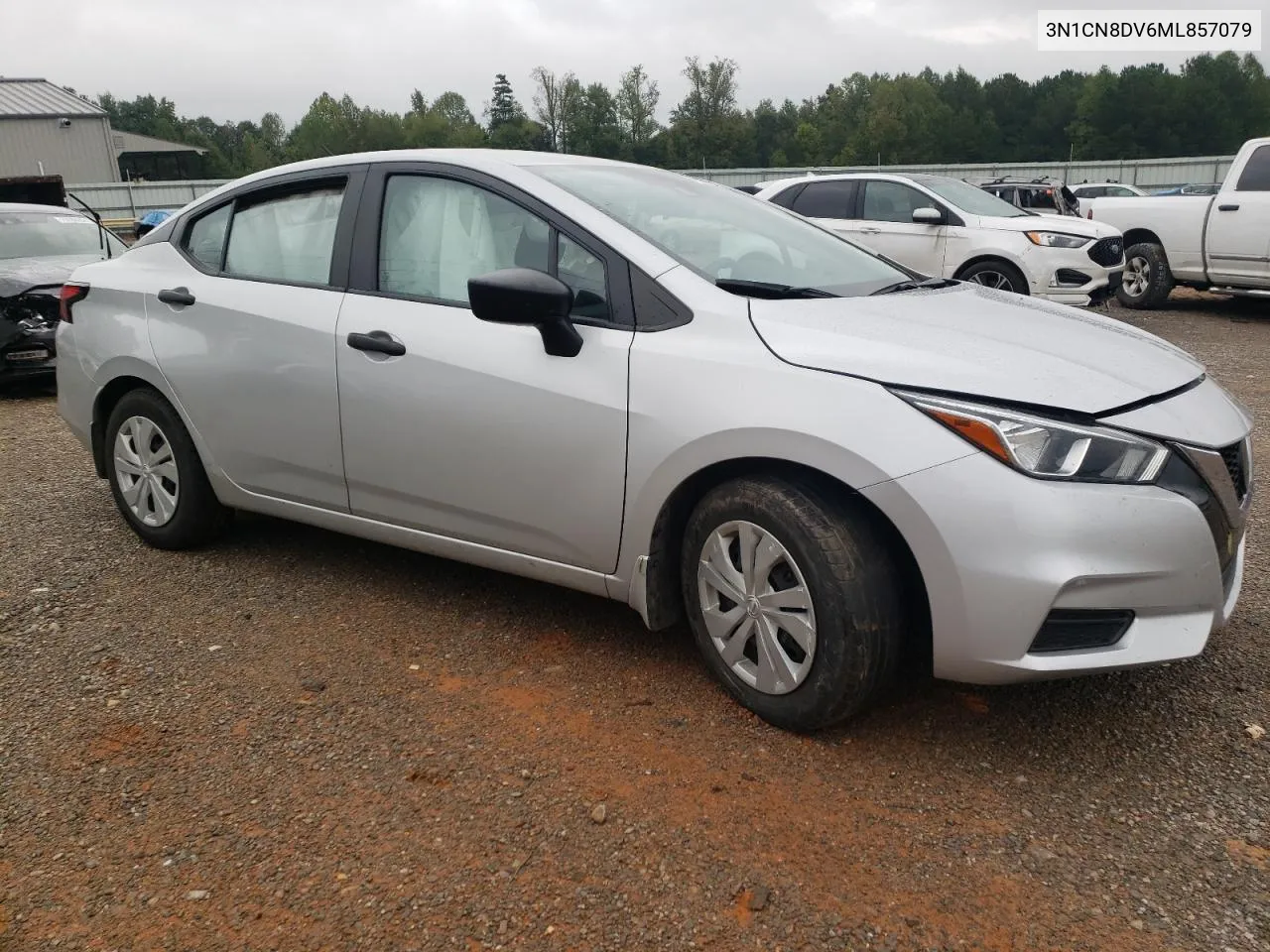 2021 Nissan Versa S VIN: 3N1CN8DV6ML857079 Lot: 72967214