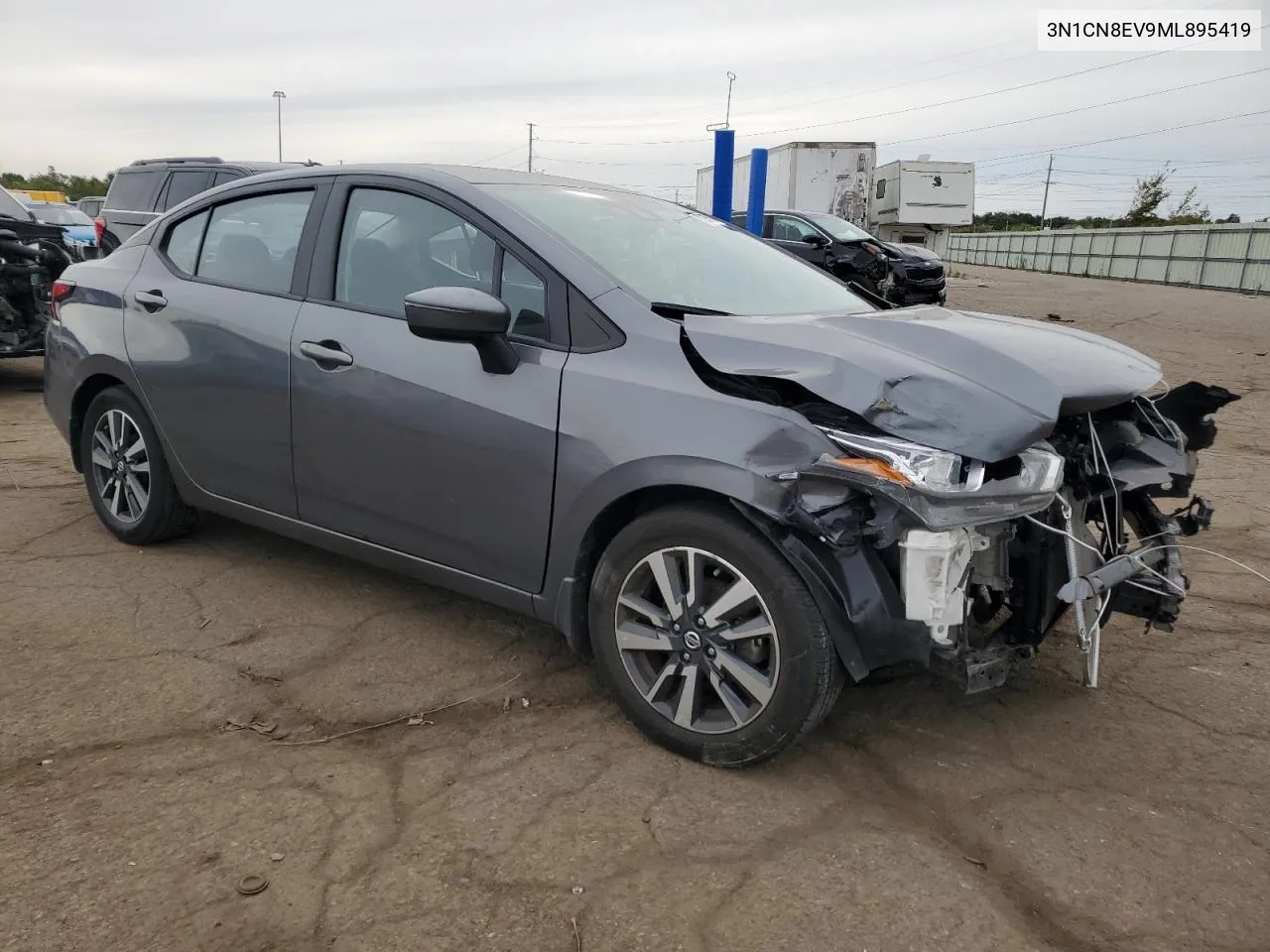 3N1CN8EV9ML895419 2021 Nissan Versa Sv