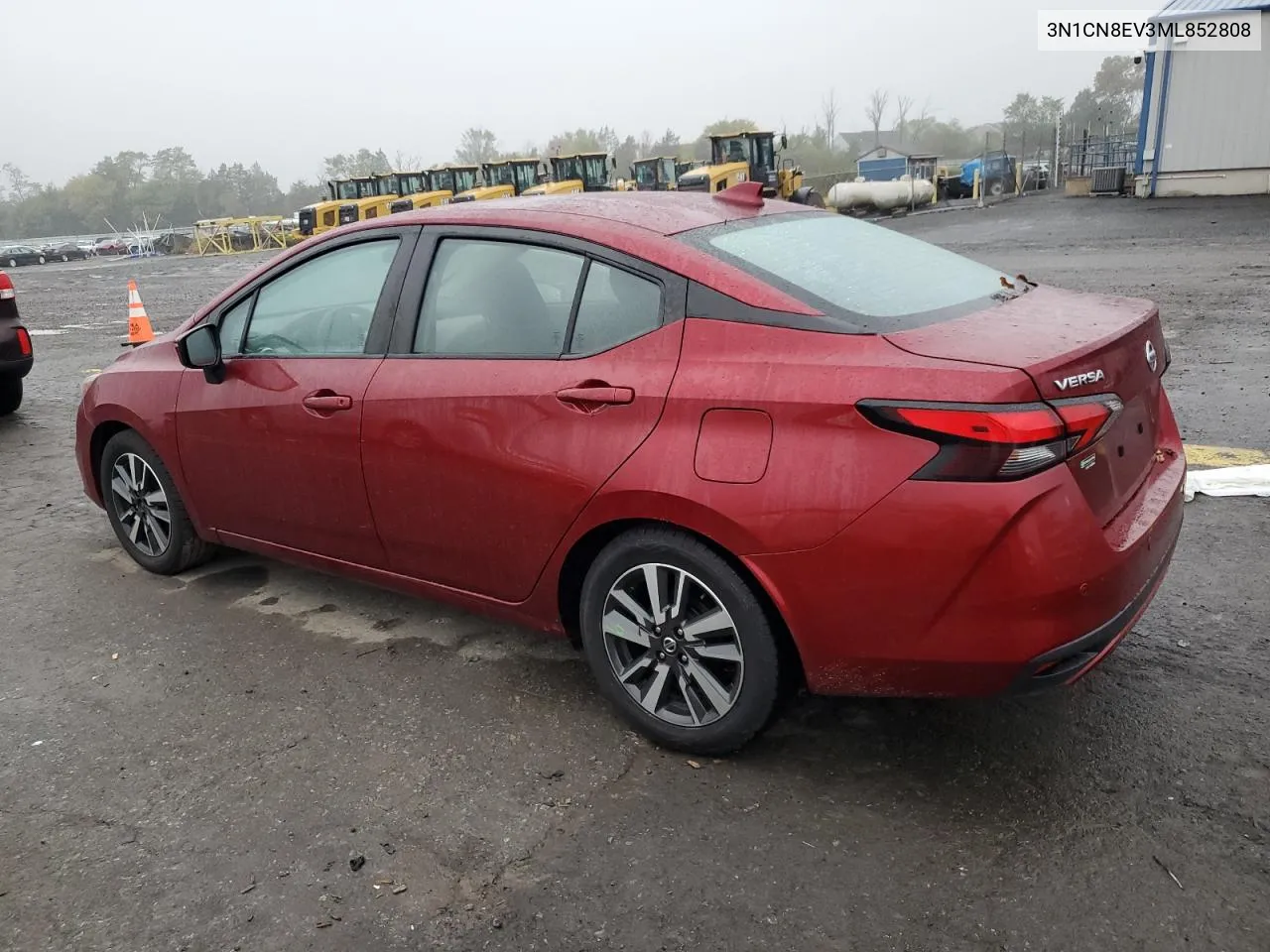 2021 Nissan Versa Sv VIN: 3N1CN8EV3ML852808 Lot: 73270874