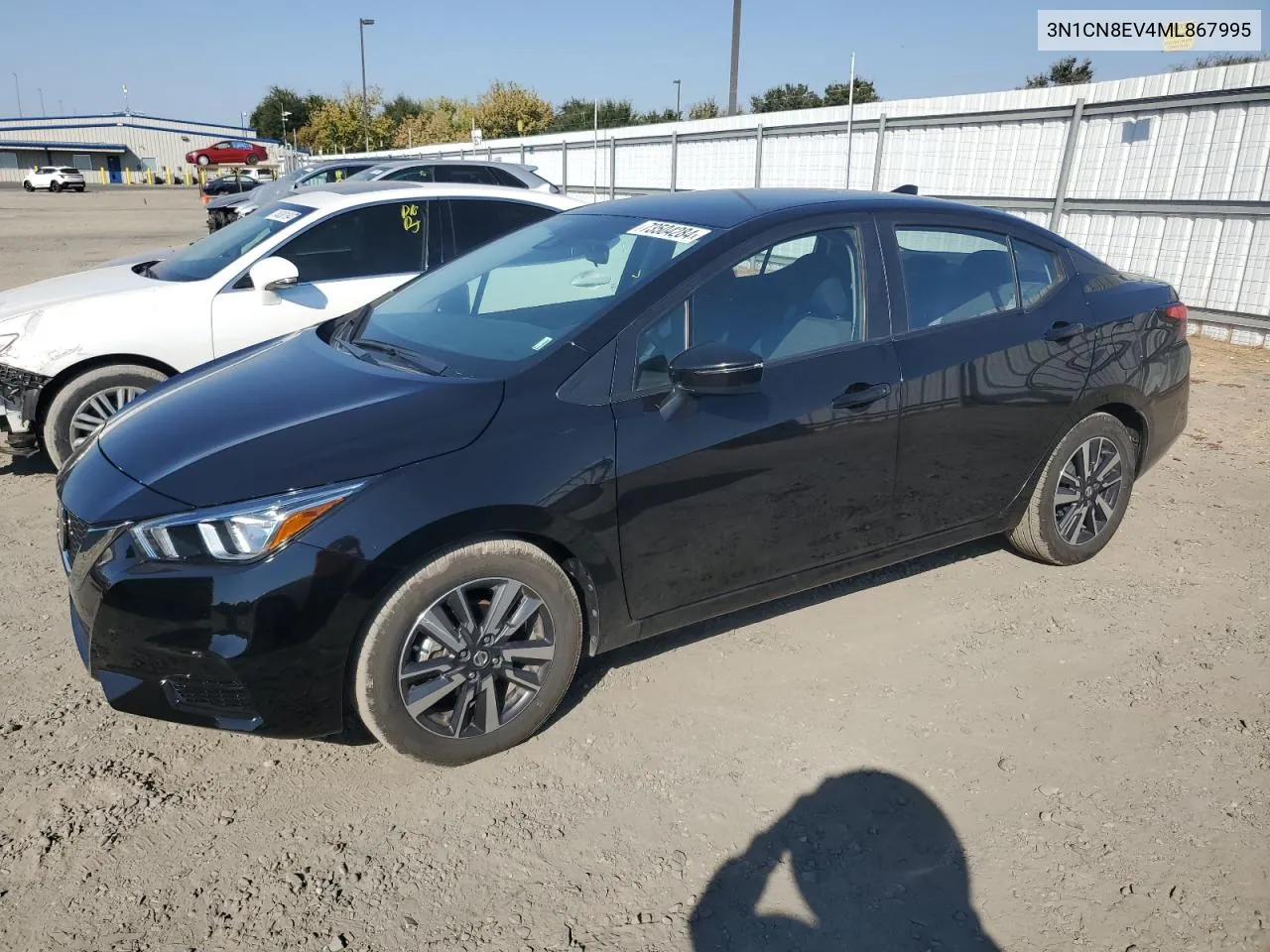 2021 Nissan Versa Sv VIN: 3N1CN8EV4ML867995 Lot: 73504284