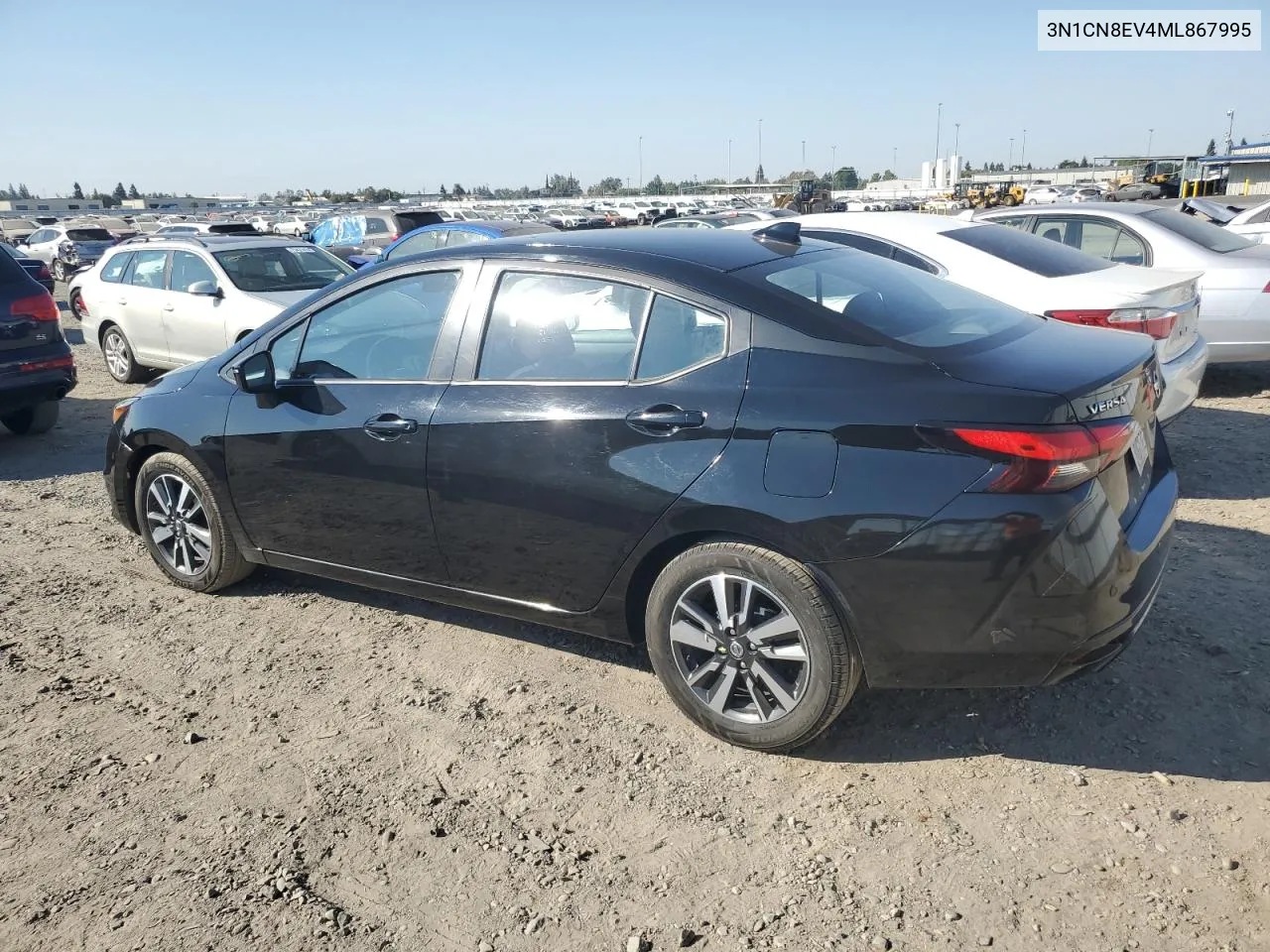 2021 Nissan Versa Sv VIN: 3N1CN8EV4ML867995 Lot: 73504284