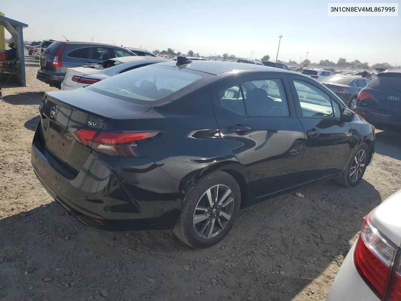 2021 Nissan Versa Sv VIN: 3N1CN8EV4ML867995 Lot: 73504284