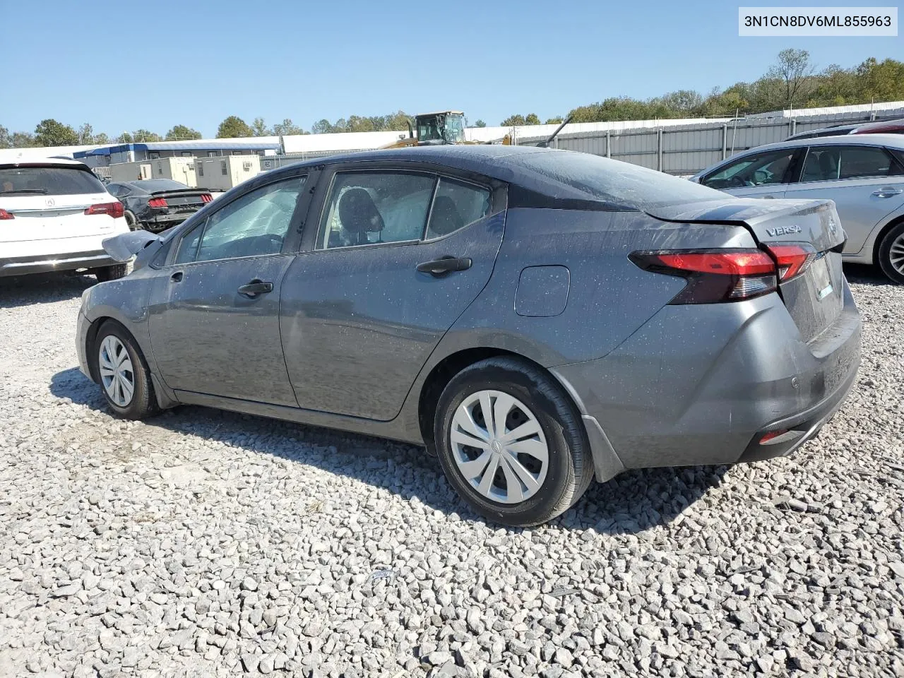 2021 Nissan Versa S VIN: 3N1CN8DV6ML855963 Lot: 75853004