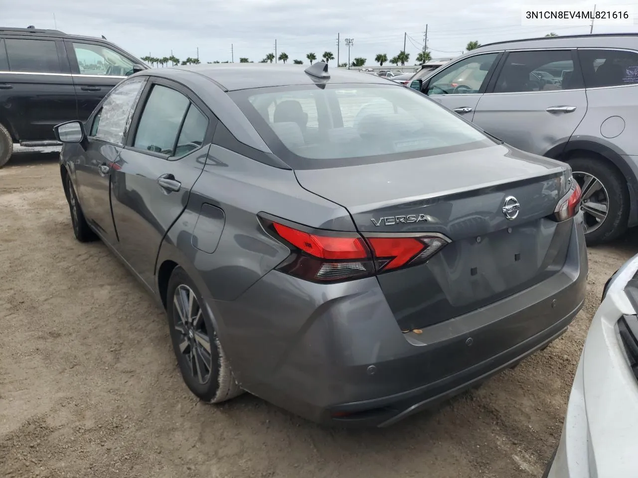 2021 Nissan Versa Sv VIN: 3N1CN8EV4ML821616 Lot: 76260524