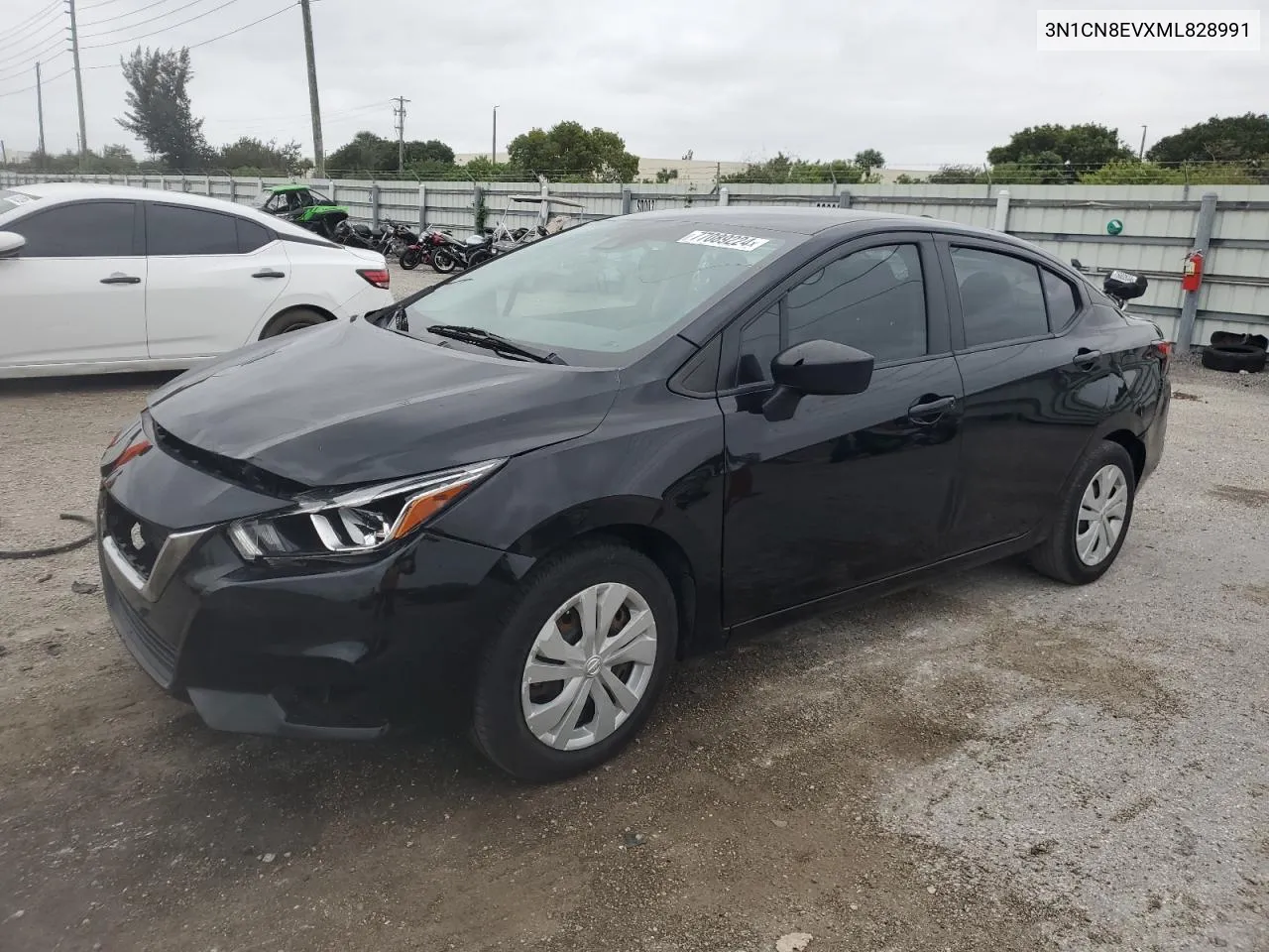 3N1CN8EVXML828991 2021 Nissan Versa Sv