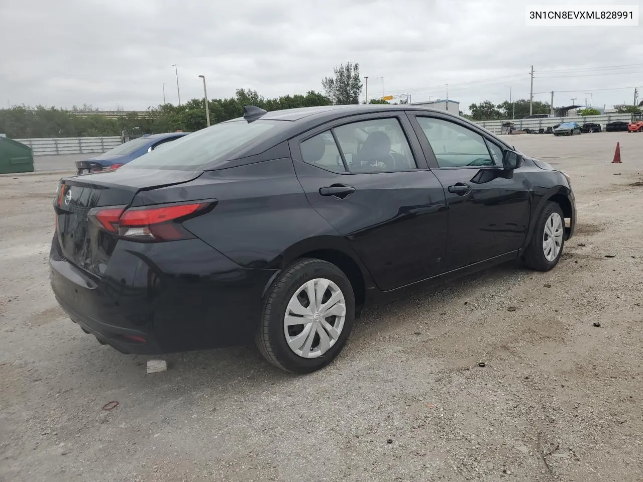 2021 Nissan Versa Sv VIN: 3N1CN8EVXML828991 Lot: 77089224