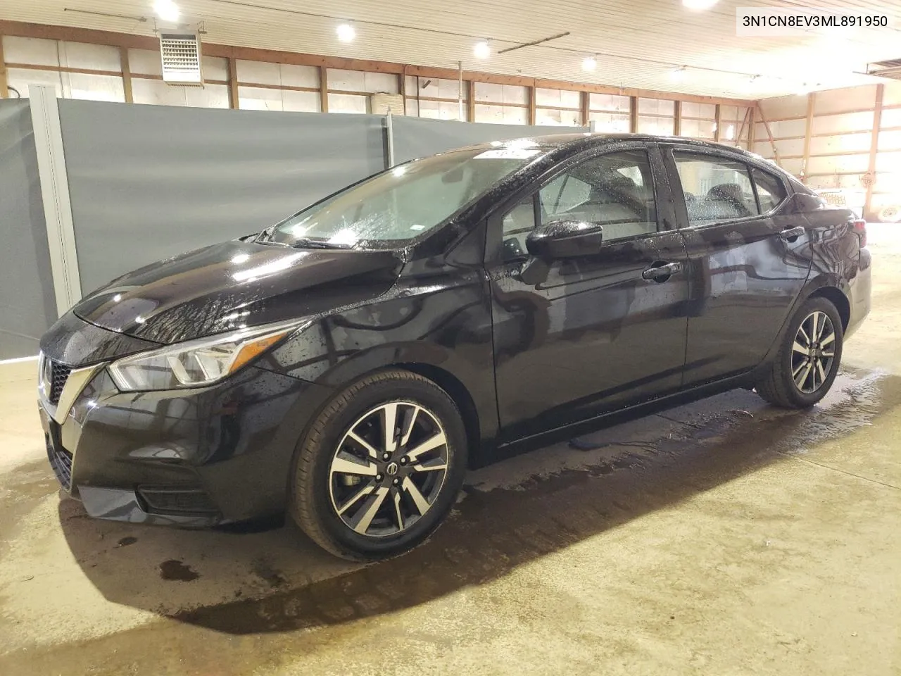 2021 Nissan Versa Sv VIN: 3N1CN8EV3ML891950 Lot: 78375284