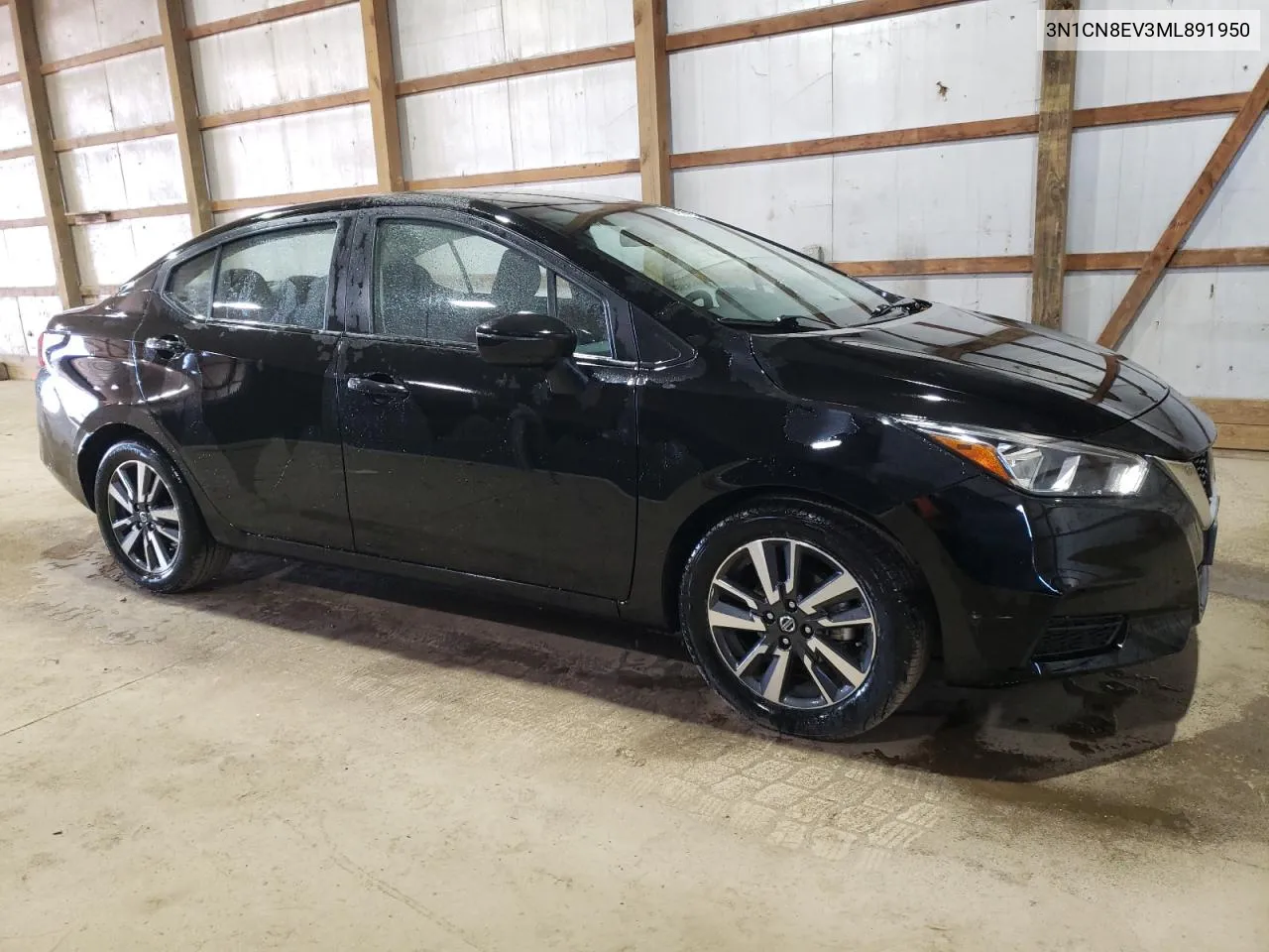 2021 Nissan Versa Sv VIN: 3N1CN8EV3ML891950 Lot: 78375284