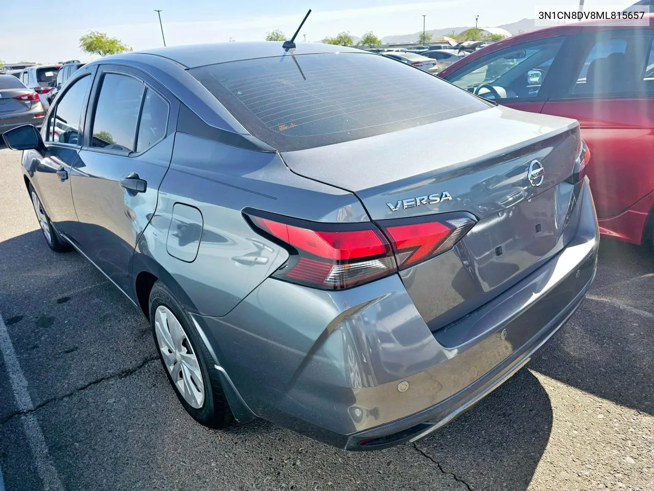 2021 Nissan Versa S VIN: 3N1CN8DV8ML815657 Lot: 79977354