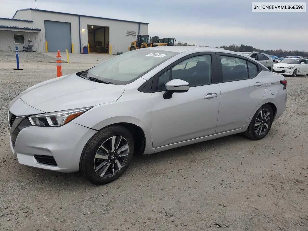 2021 Nissan Versa Sv VIN: 3N1CN8EVXML868598 Lot: 80665304