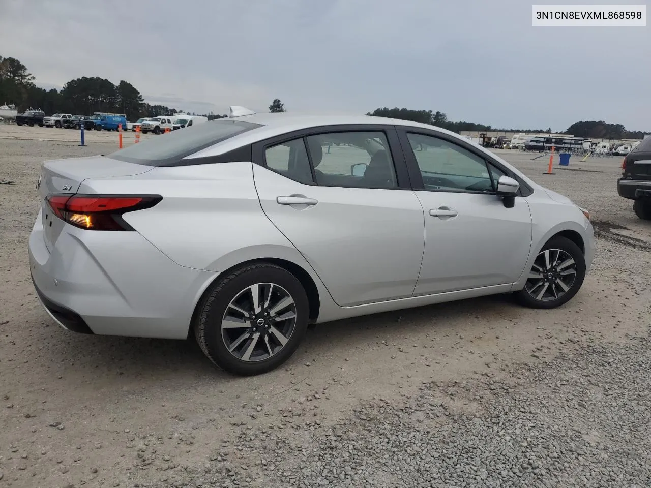 2021 Nissan Versa Sv VIN: 3N1CN8EVXML868598 Lot: 80665304