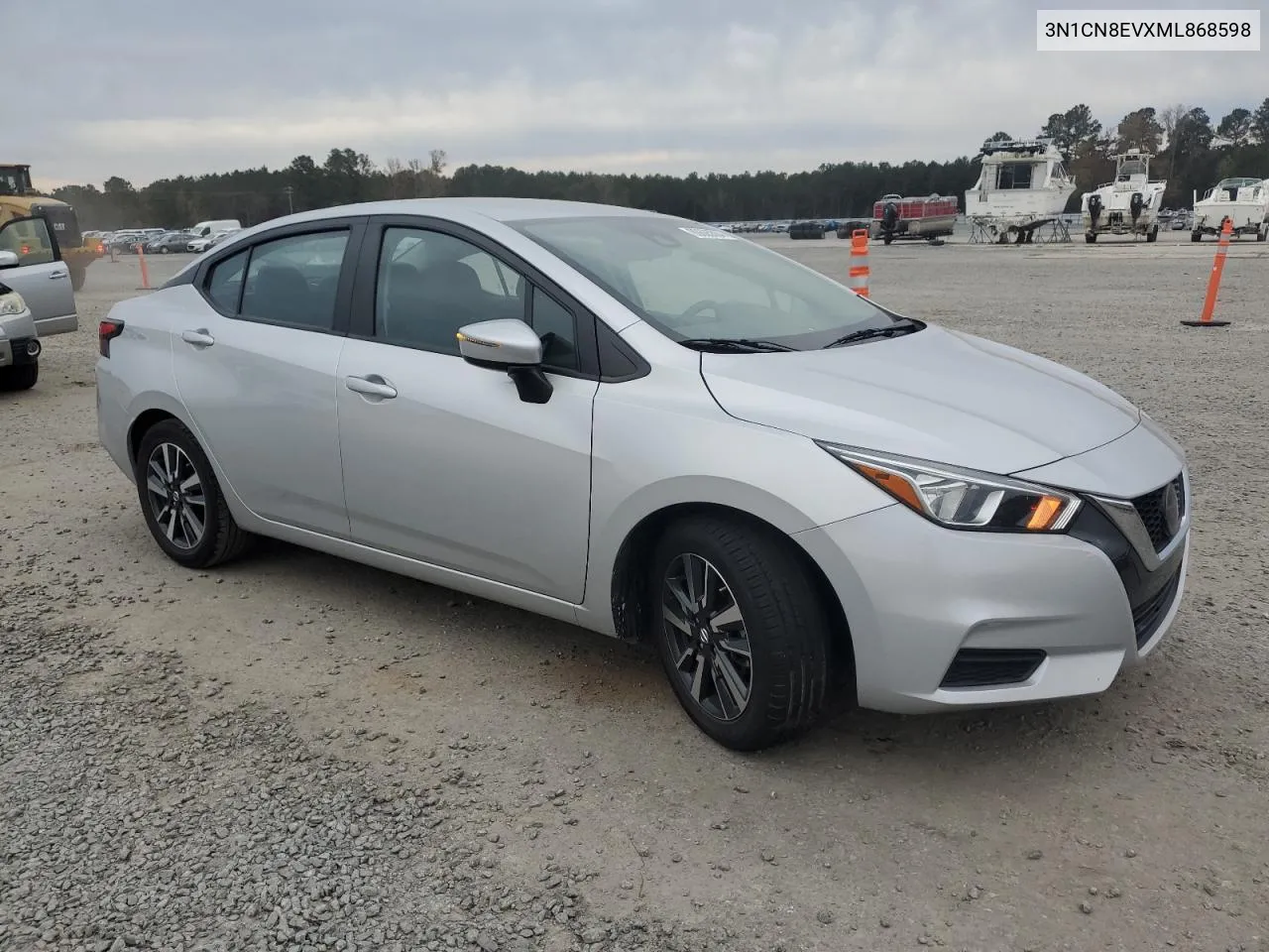 2021 Nissan Versa Sv VIN: 3N1CN8EVXML868598 Lot: 80665304