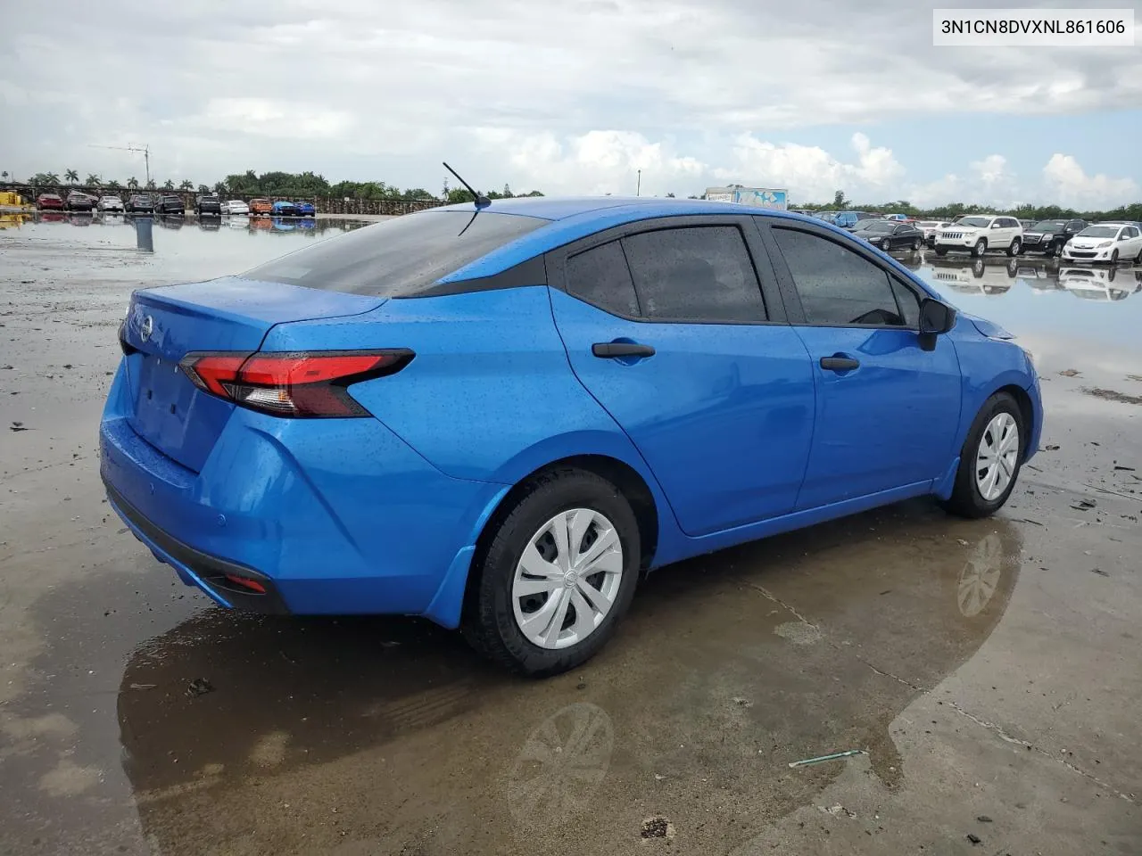 2022 Nissan Versa S VIN: 3N1CN8DVXNL861606 Lot: 52100624