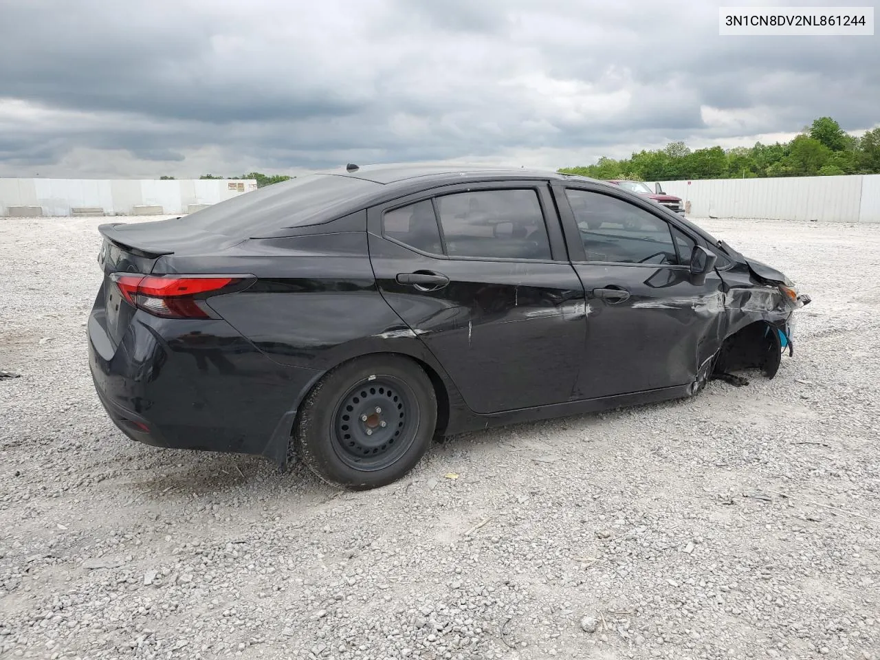 2022 Nissan Versa S VIN: 3N1CN8DV2NL861244 Lot: 53594974