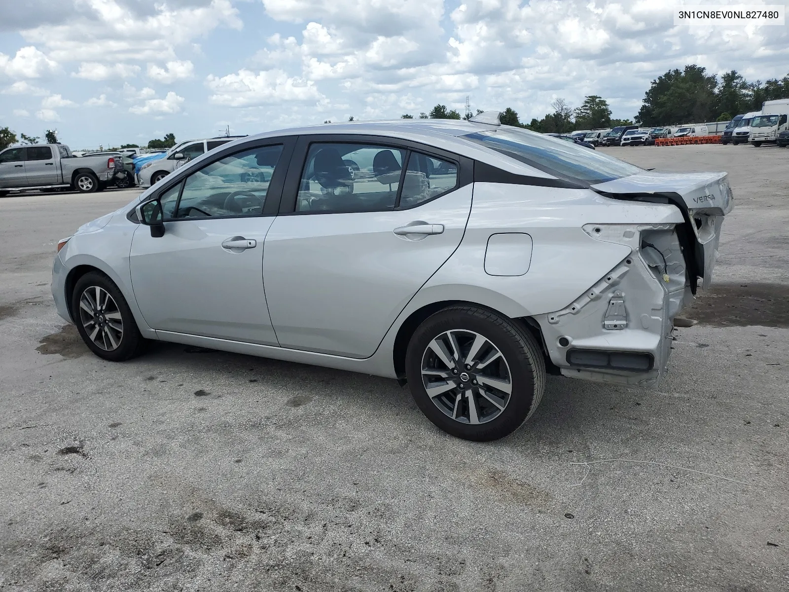 2022 Nissan Versa Sv VIN: 3N1CN8EV0NL827480 Lot: 63465134