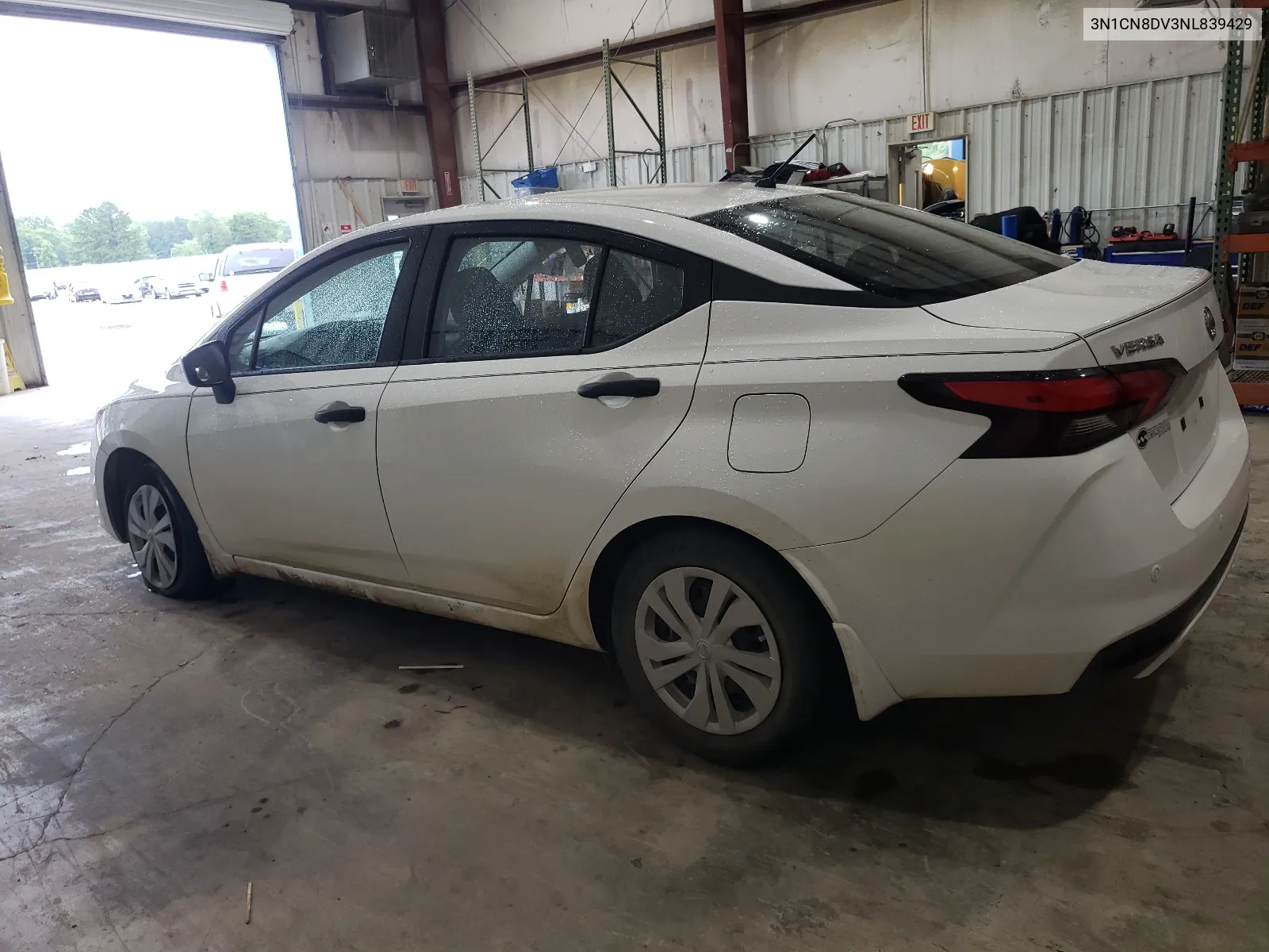 2022 Nissan Versa S VIN: 3N1CN8DV3NL839429 Lot: 64292584