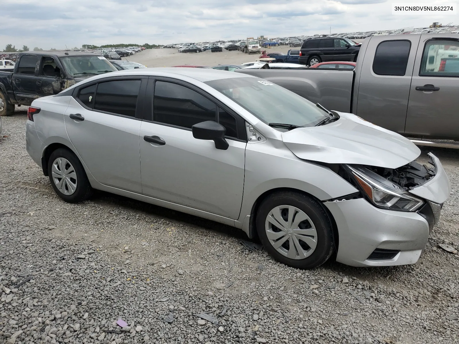 3N1CN8DV5NL862274 2022 Nissan Versa S