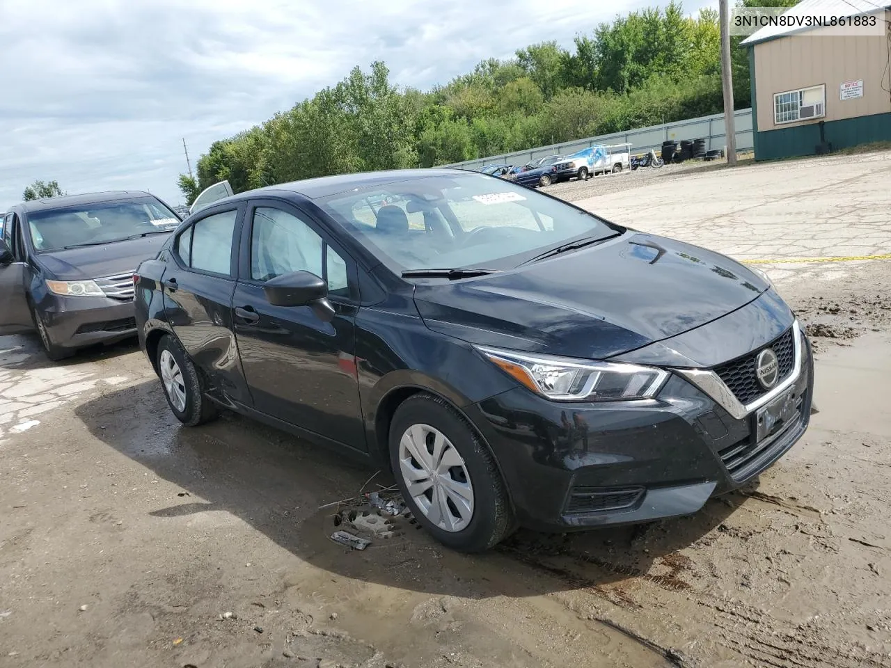 2022 Nissan Versa S VIN: 3N1CN8DV3NL861883 Lot: 69318744