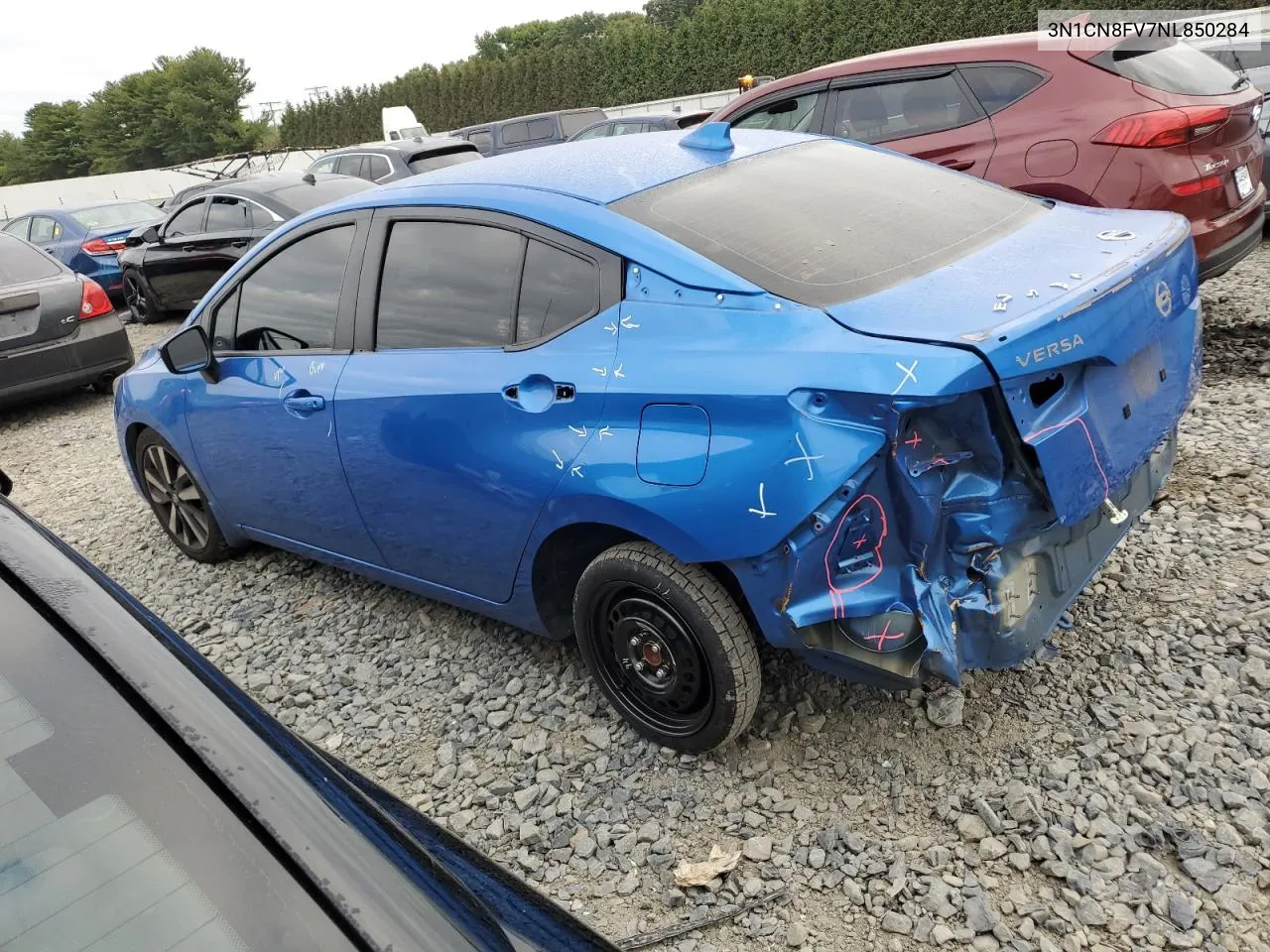 3N1CN8FV7NL850284 2022 Nissan Versa Sr