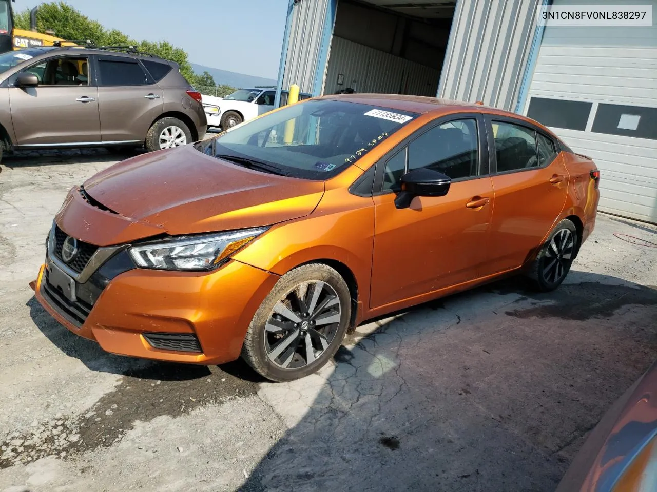 3N1CN8FV0NL838297 2022 Nissan Versa Sr