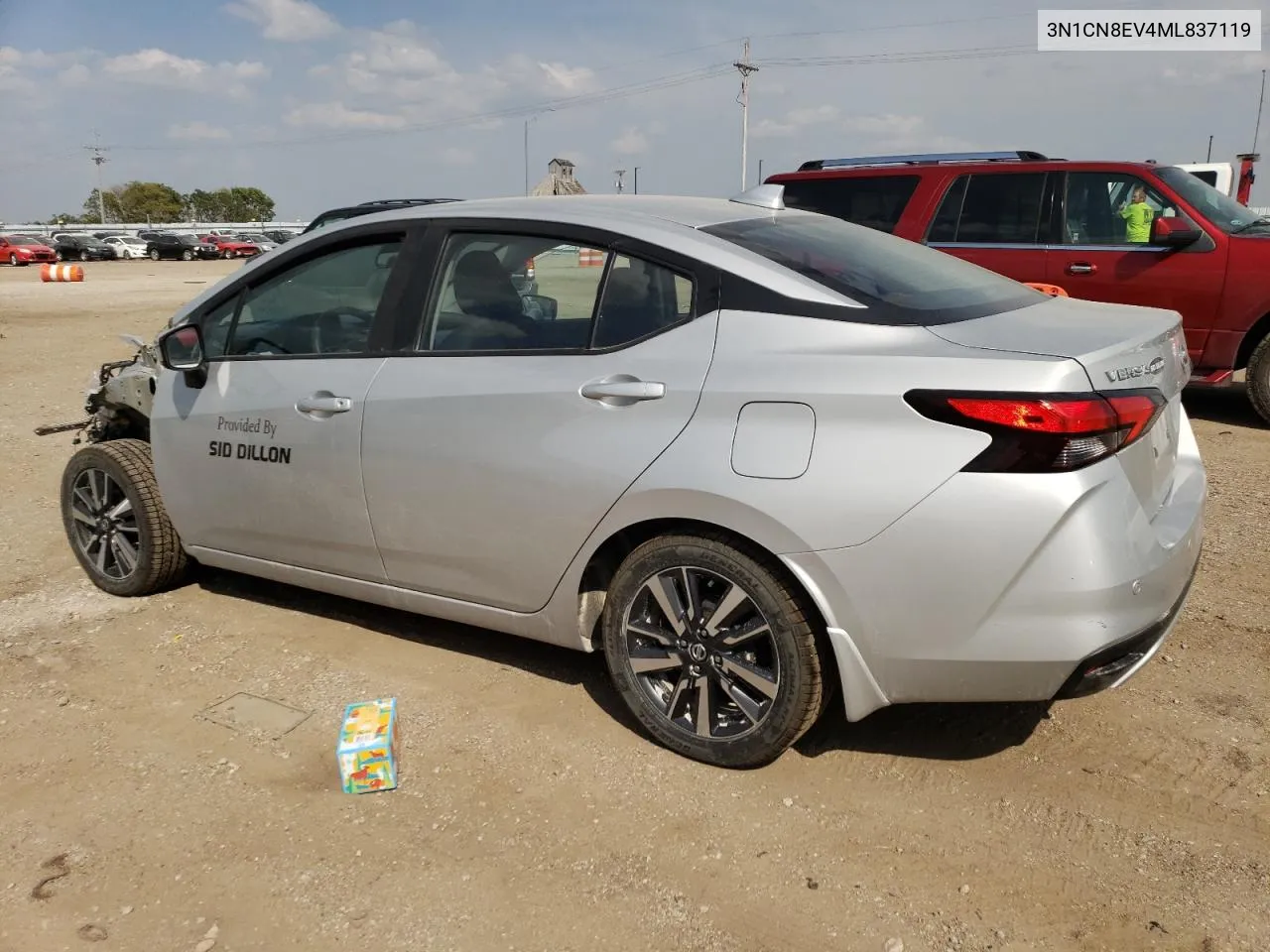 2022 Nissan Versa Sv VIN: 3N1CN8EV4ML837119 Lot: 71537594