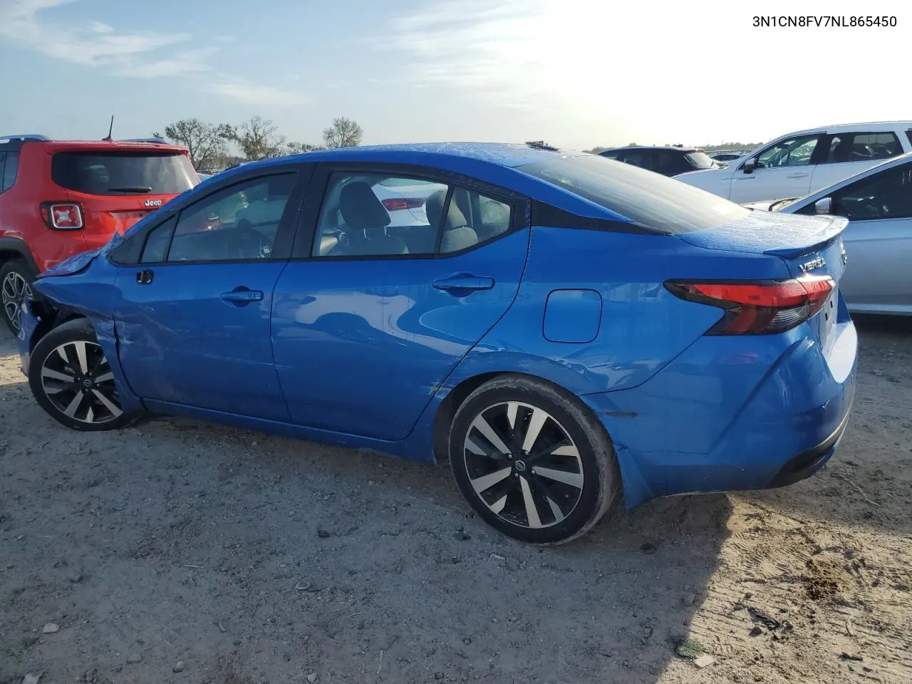 2022 Nissan Versa Sr VIN: 3N1CN8FV7NL865450 Lot: 71781864