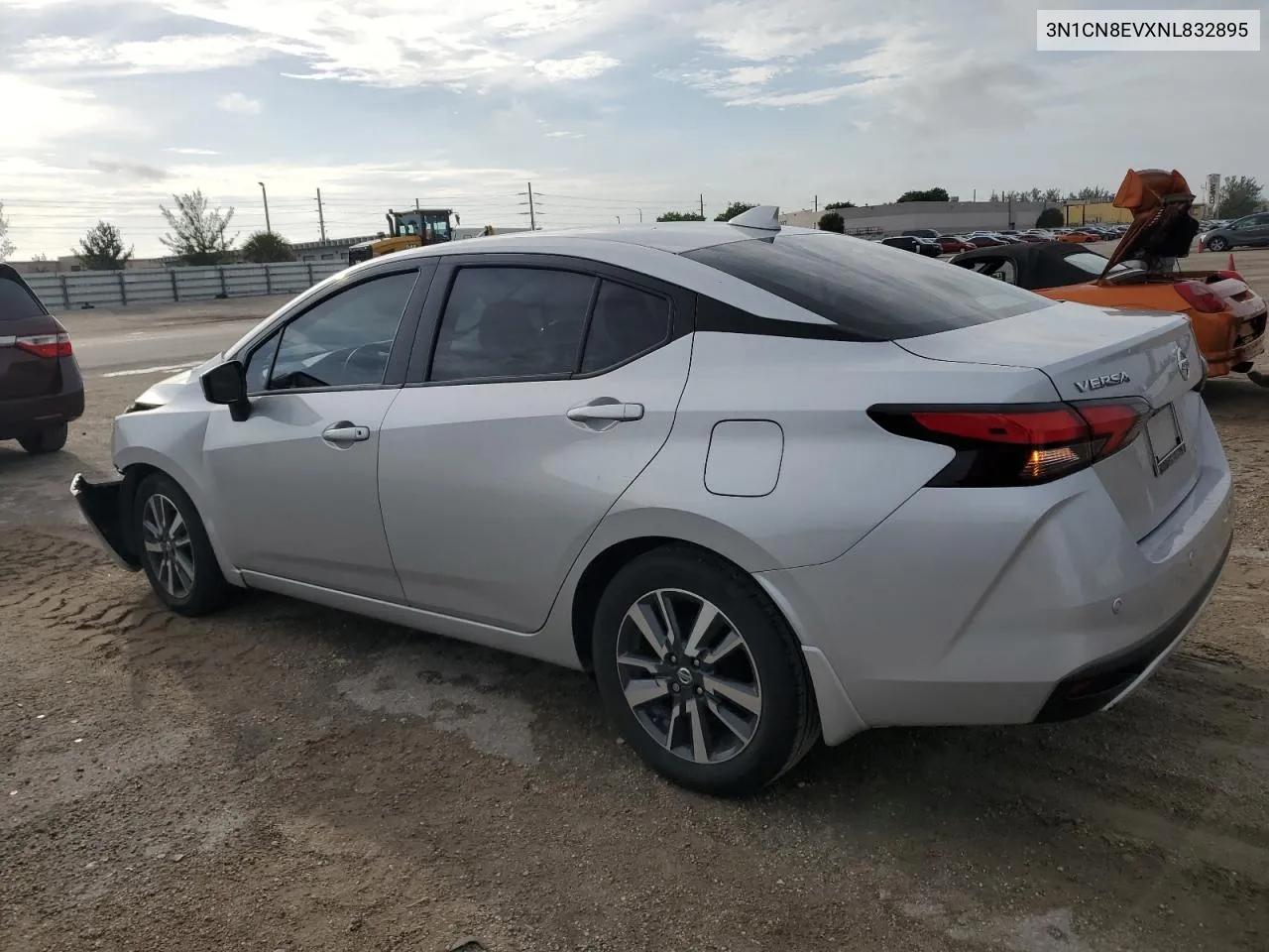 2022 Nissan Versa Sv VIN: 3N1CN8EVXNL832895 Lot: 72988314