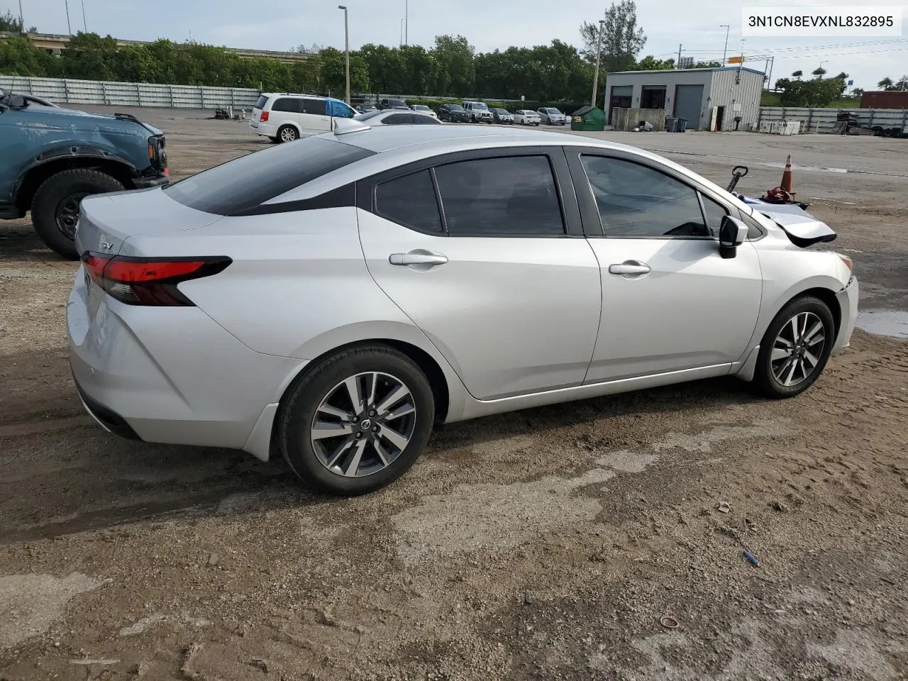 2022 Nissan Versa Sv VIN: 3N1CN8EVXNL832895 Lot: 72988314